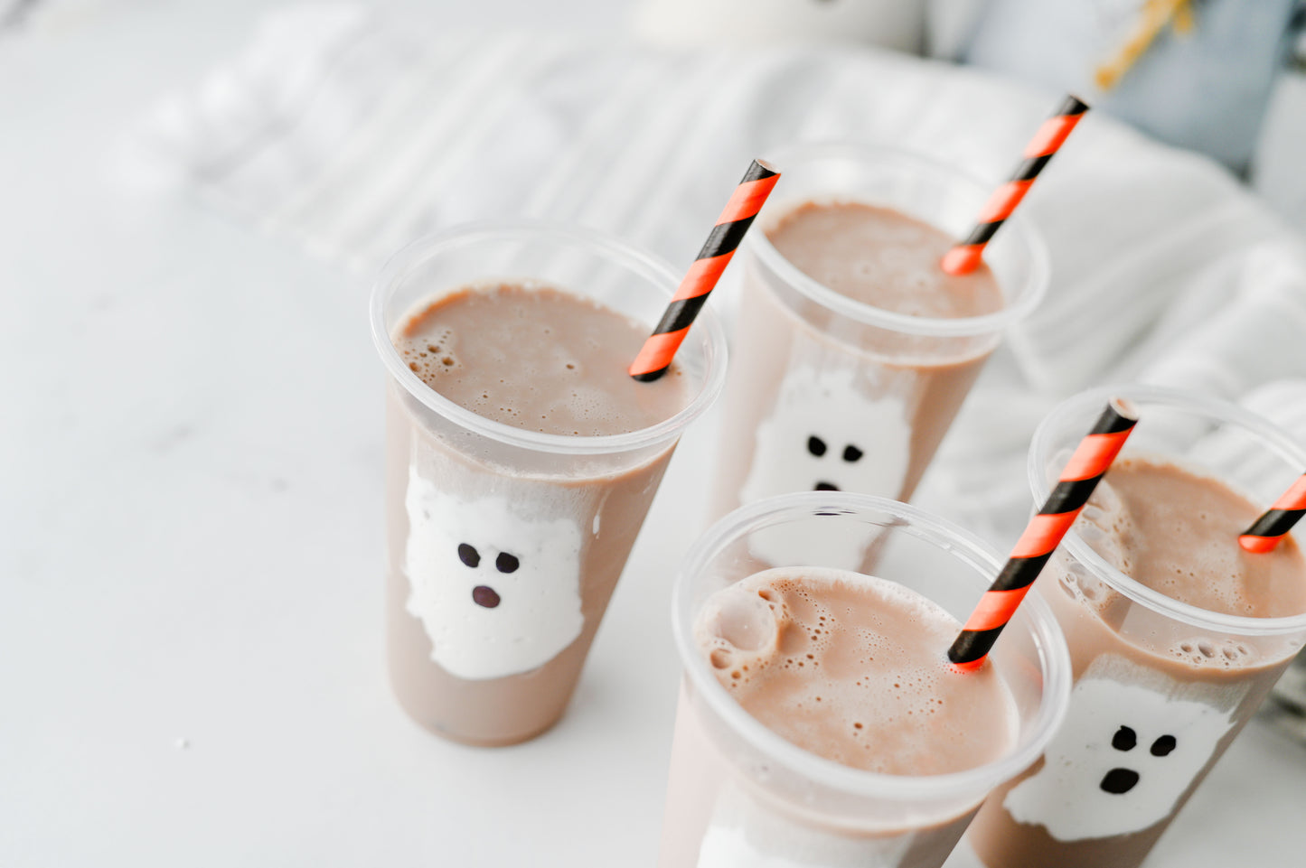 Marshmallow Fluff Ghost Cups Set #2