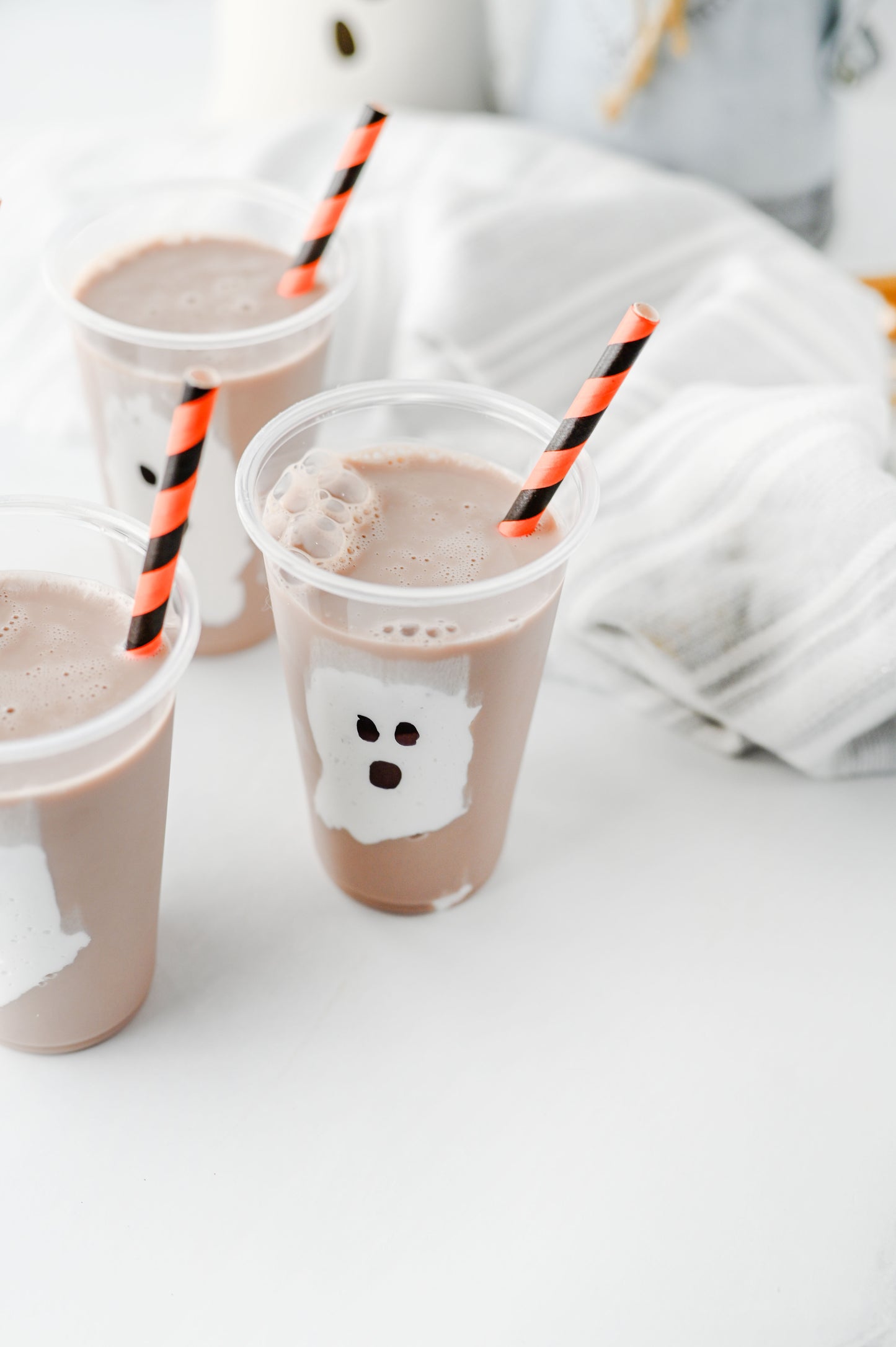Marshmallow Fluff Ghost Cups Set #2