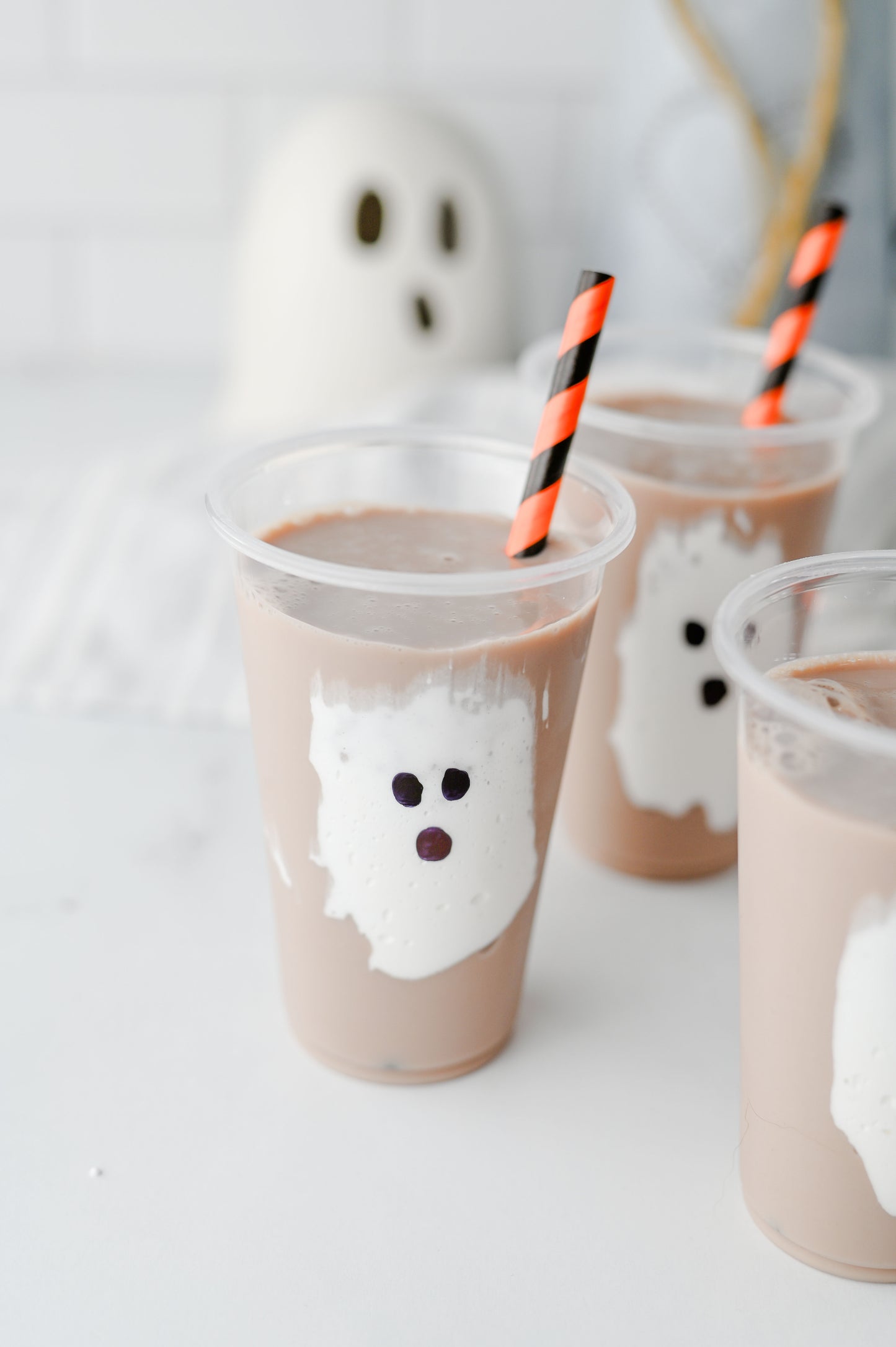 Marshmallow Fluff Ghost Cups Set #2