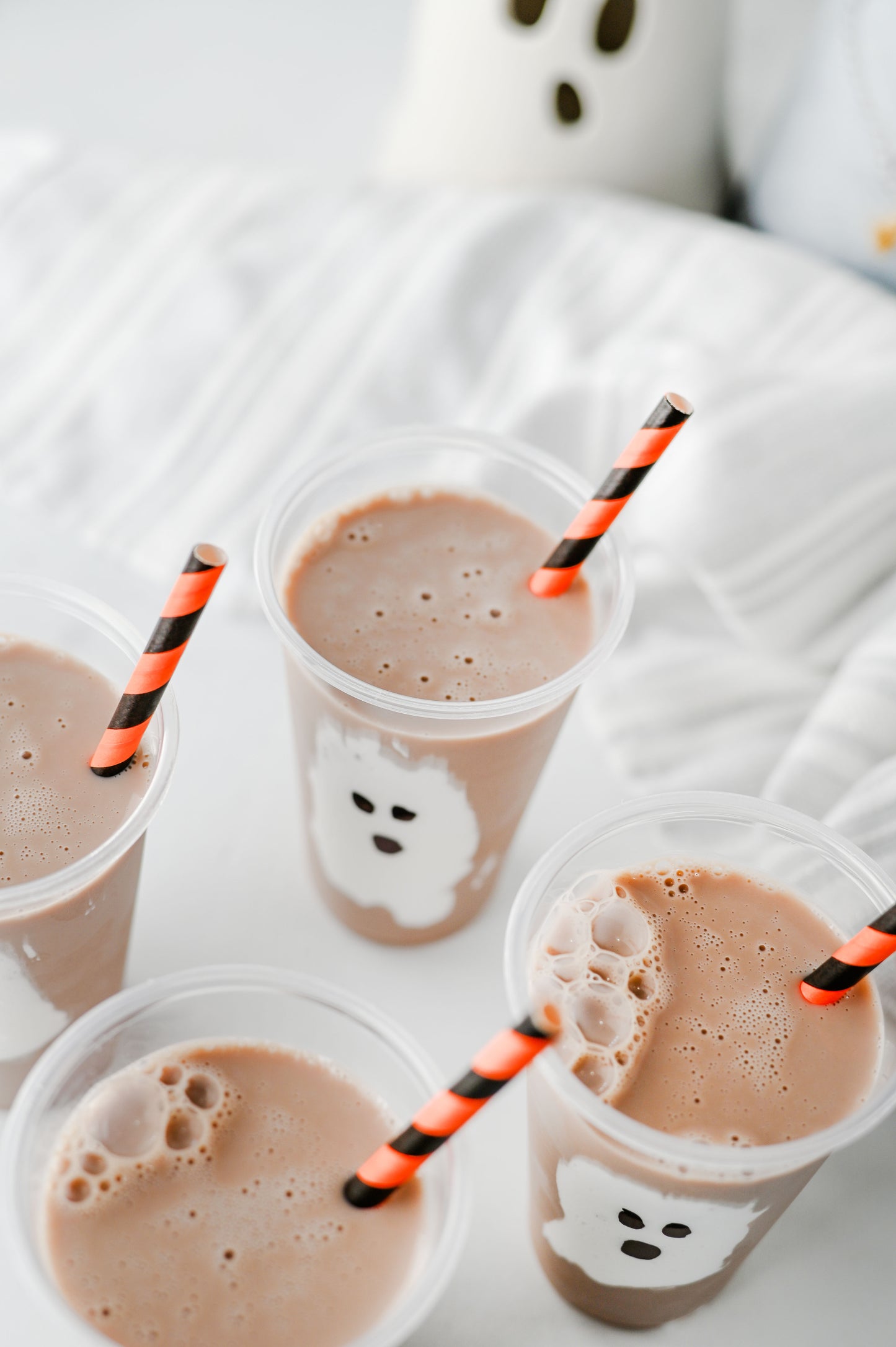 Marshmallow Fluff Ghost Cups Set #2