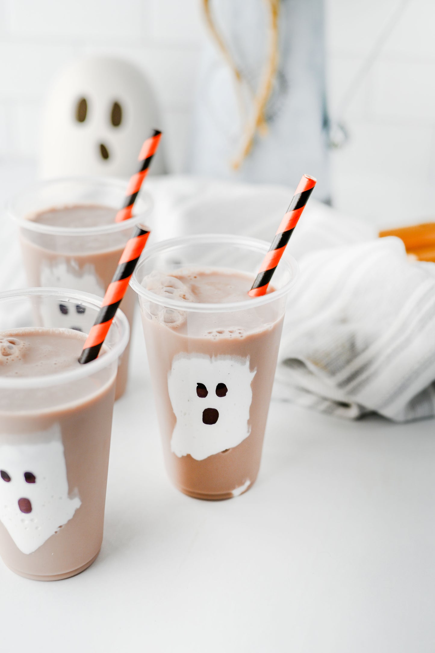 Marshmallow Fluff Ghost Cups Set #2