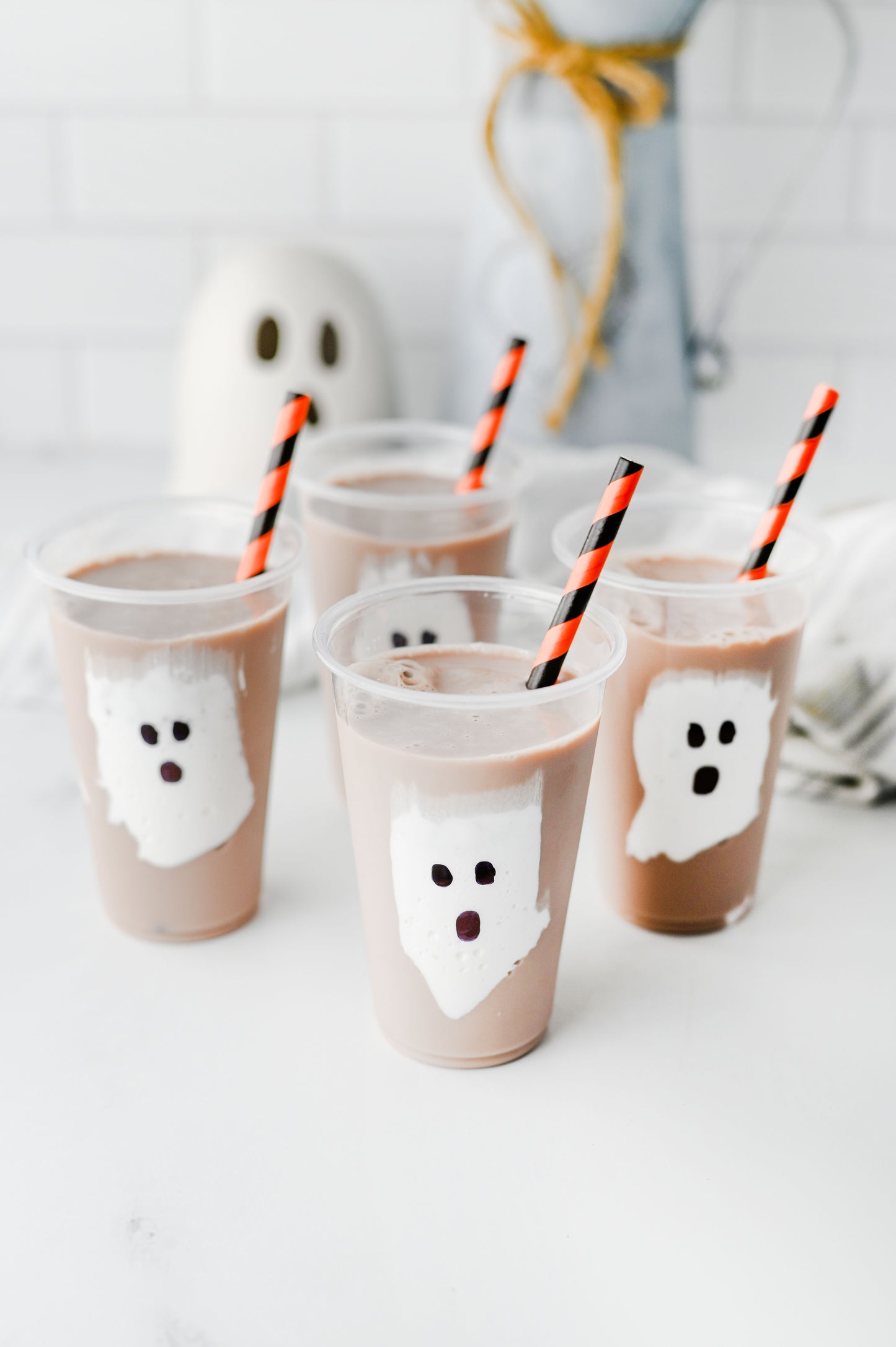 Marshmallow Fluff Ghost Cups Set #2