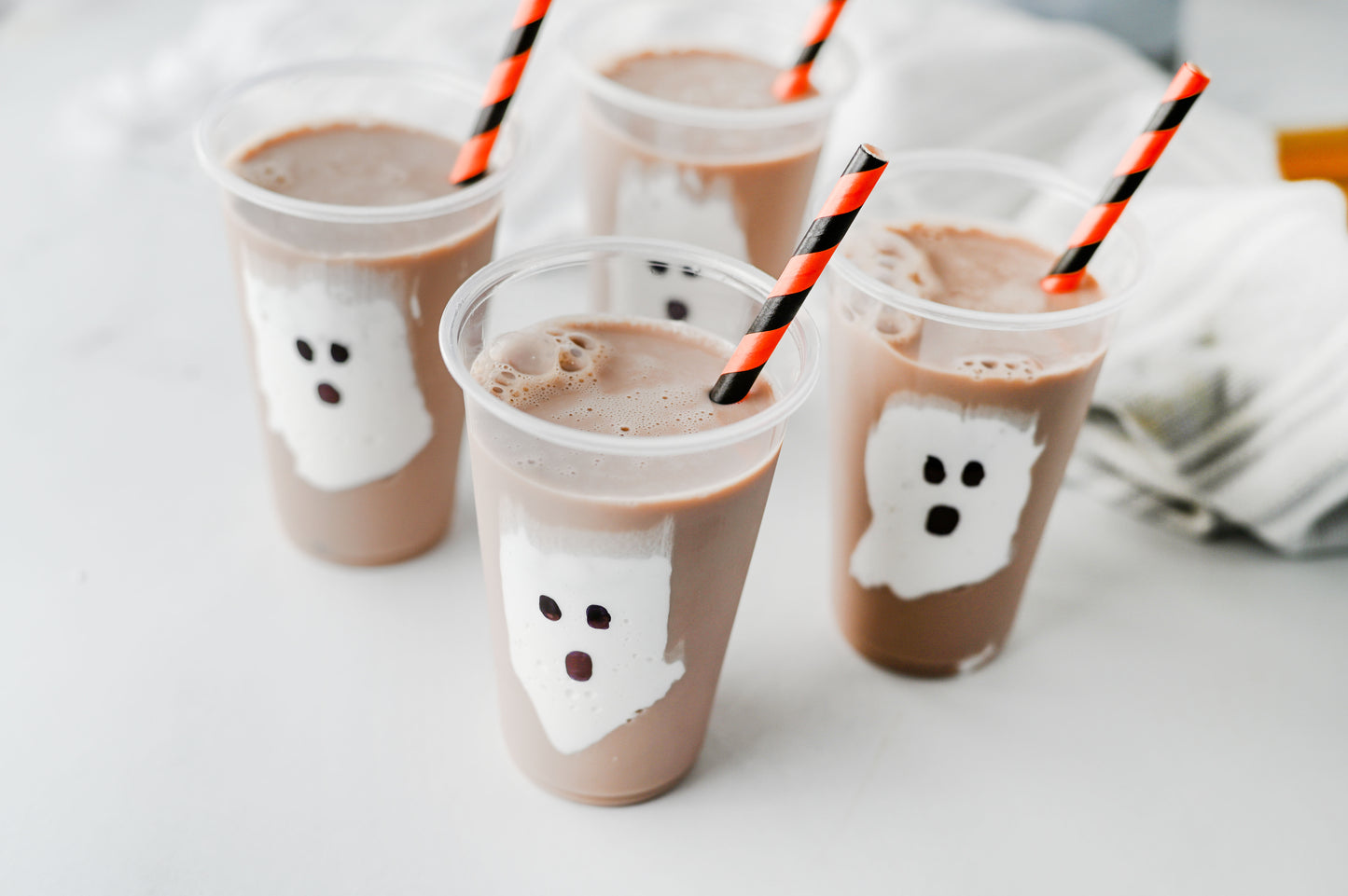 Marshmallow Fluff Ghost Cups Set #2
