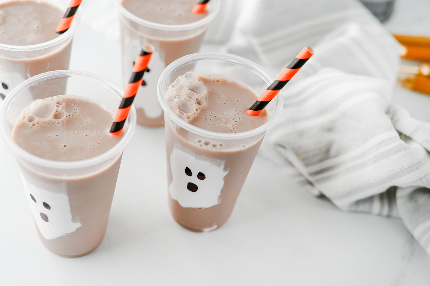 Marshmallow Fluff Ghost Cups Set #2
