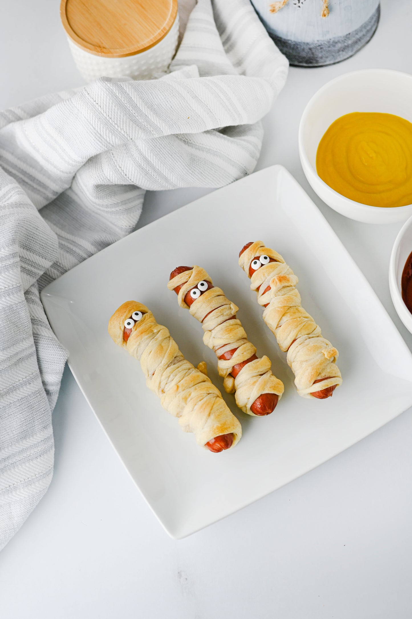 Mummy Hot Dogs Set #2