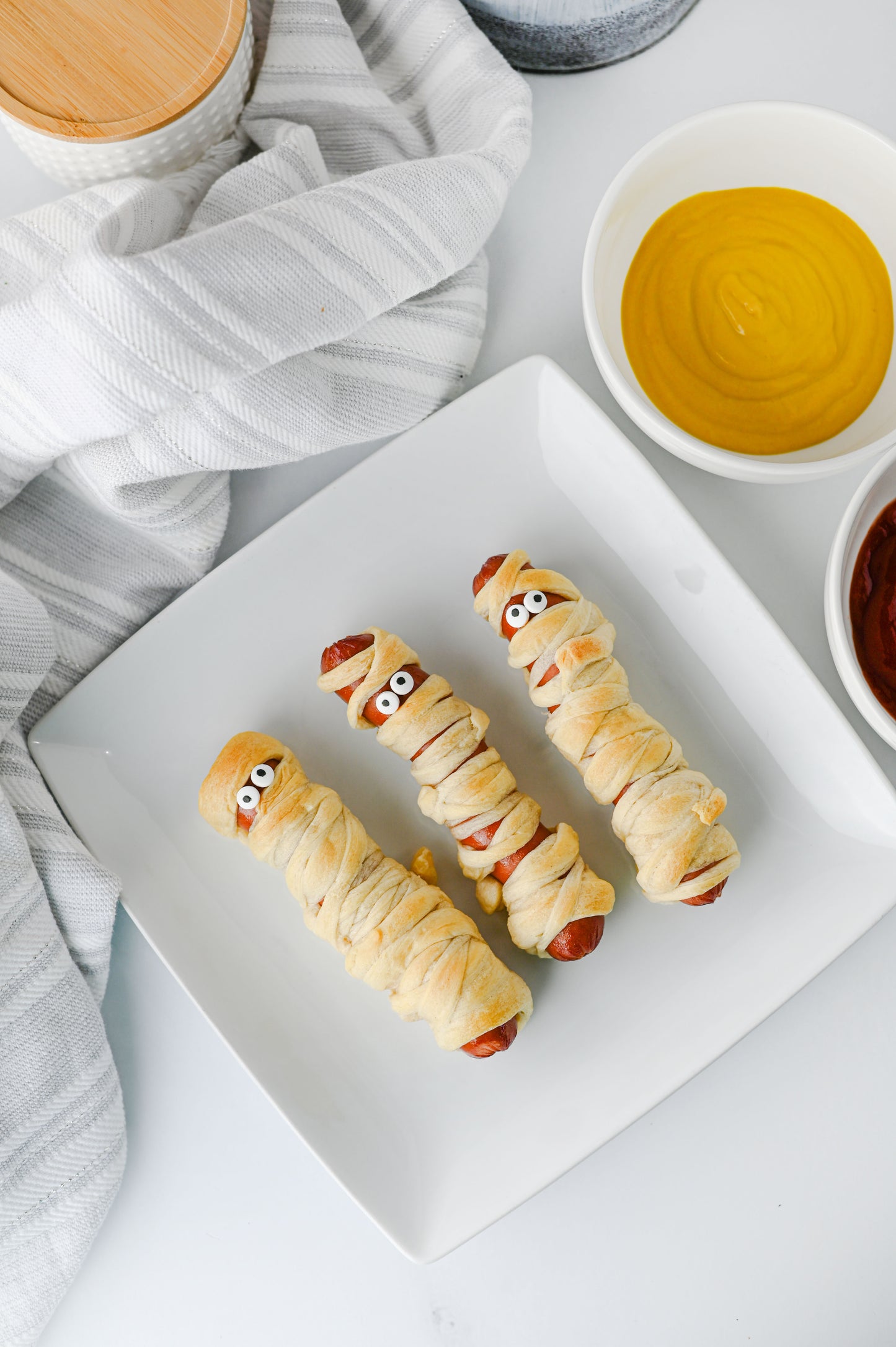 Mummy Hot Dogs Set #2
