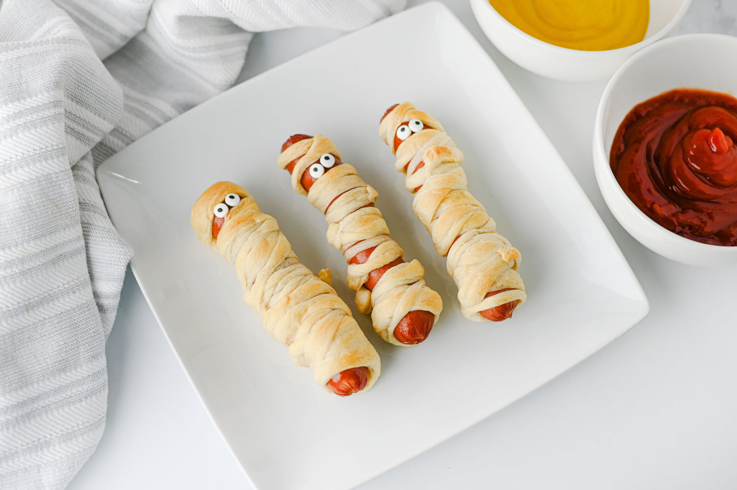 Mummy Hot Dogs Set #2