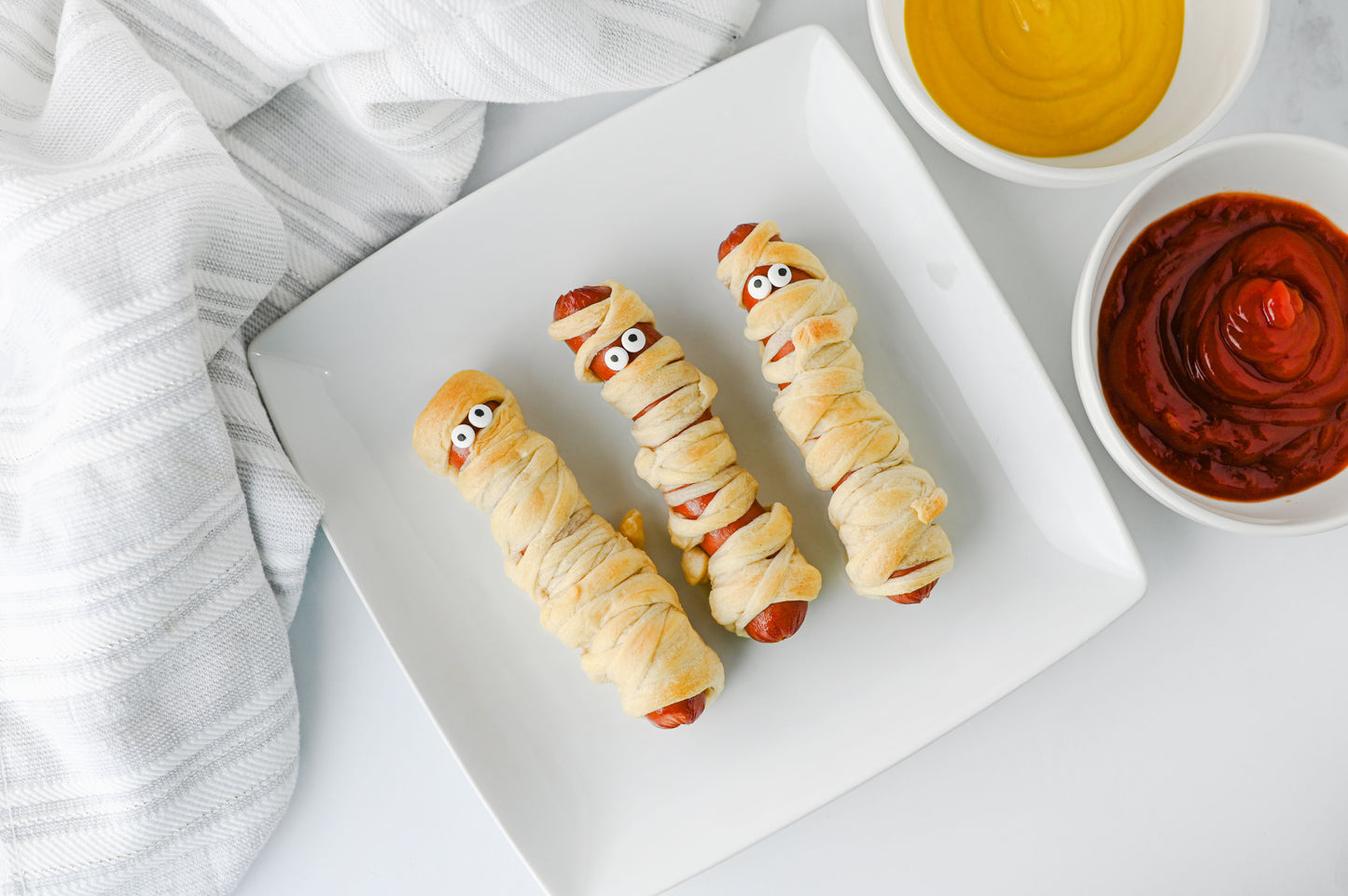 Mummy Hot Dogs Set #2