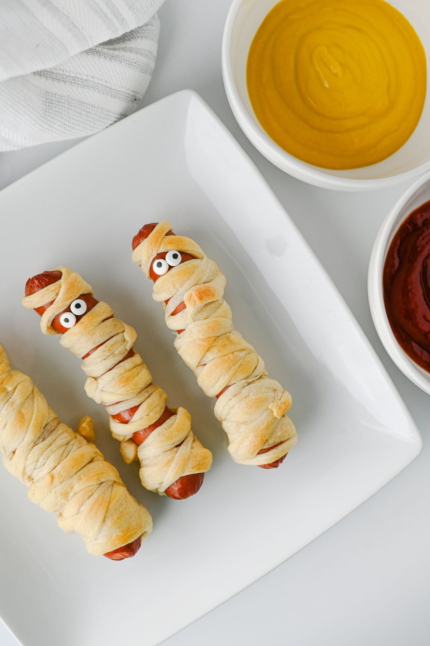 Mummy Hot Dogs Set #2