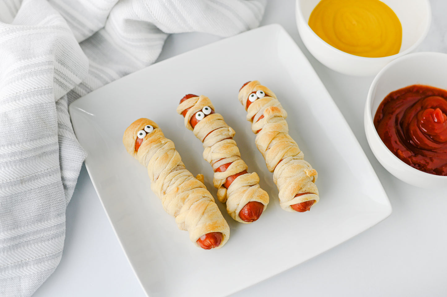 Mummy Hot Dogs Set #2
