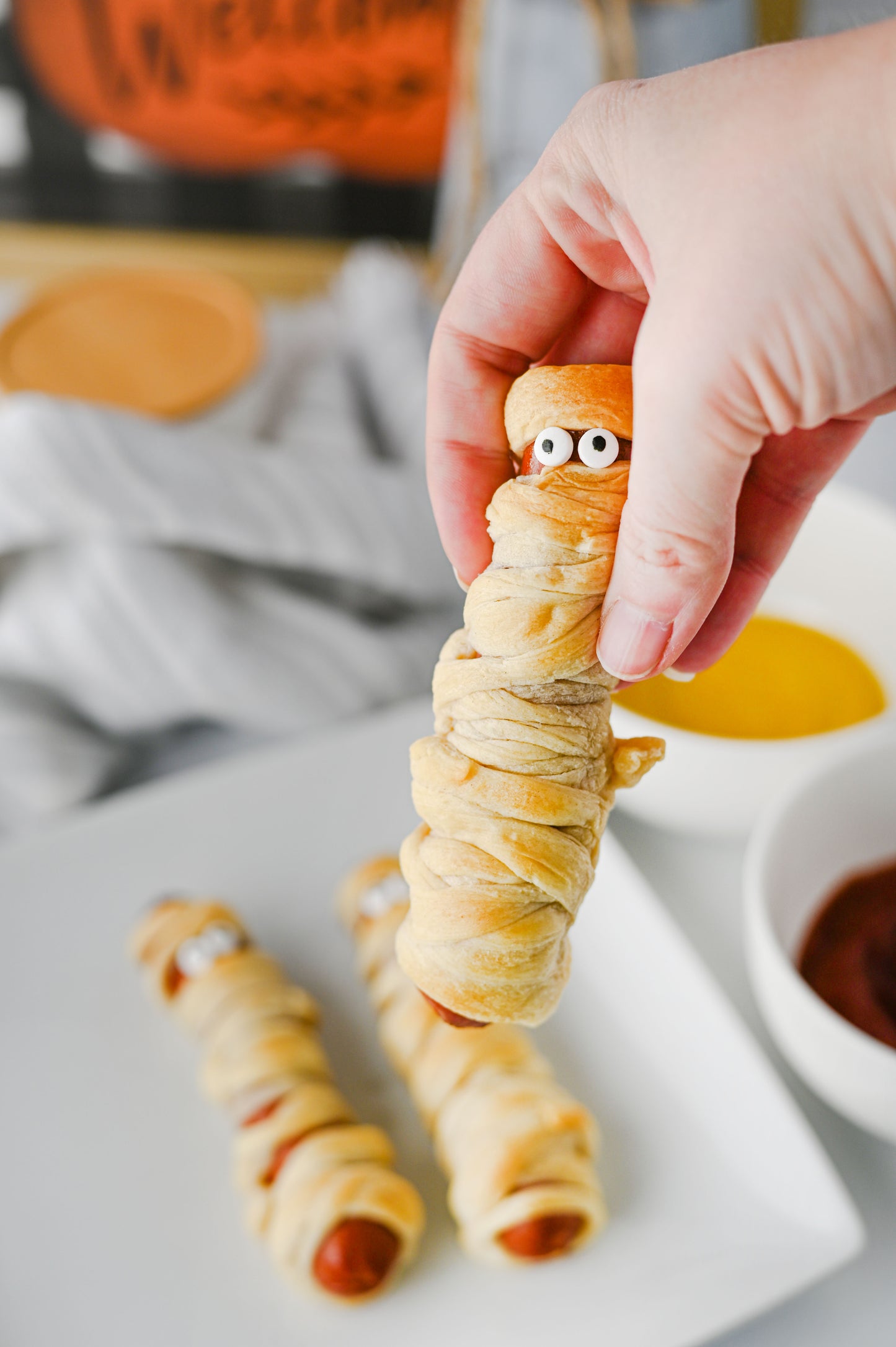 Mummy Hot Dogs Set #2