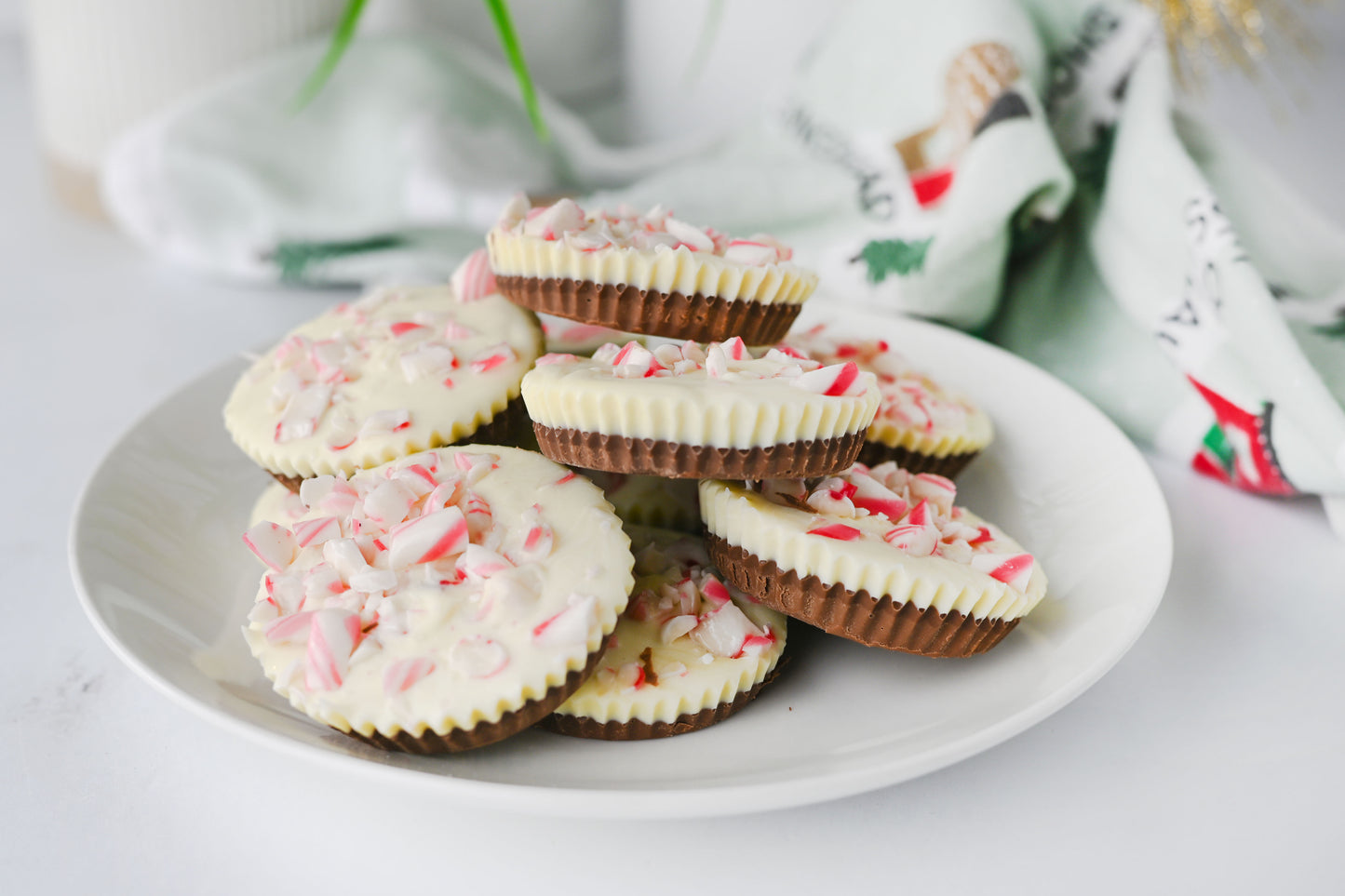 Peppermint Bark Cups Set #2