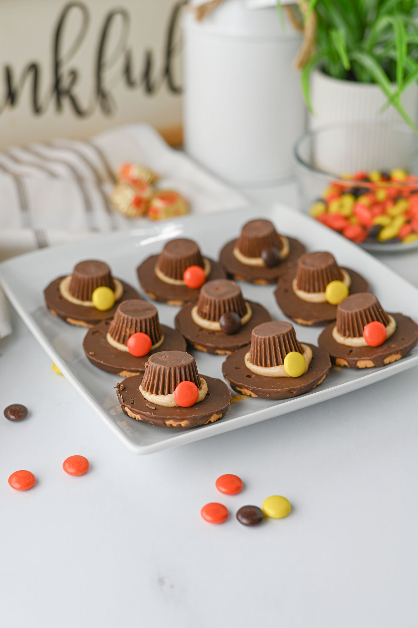 Pilgrim Hat Cookies Set #2