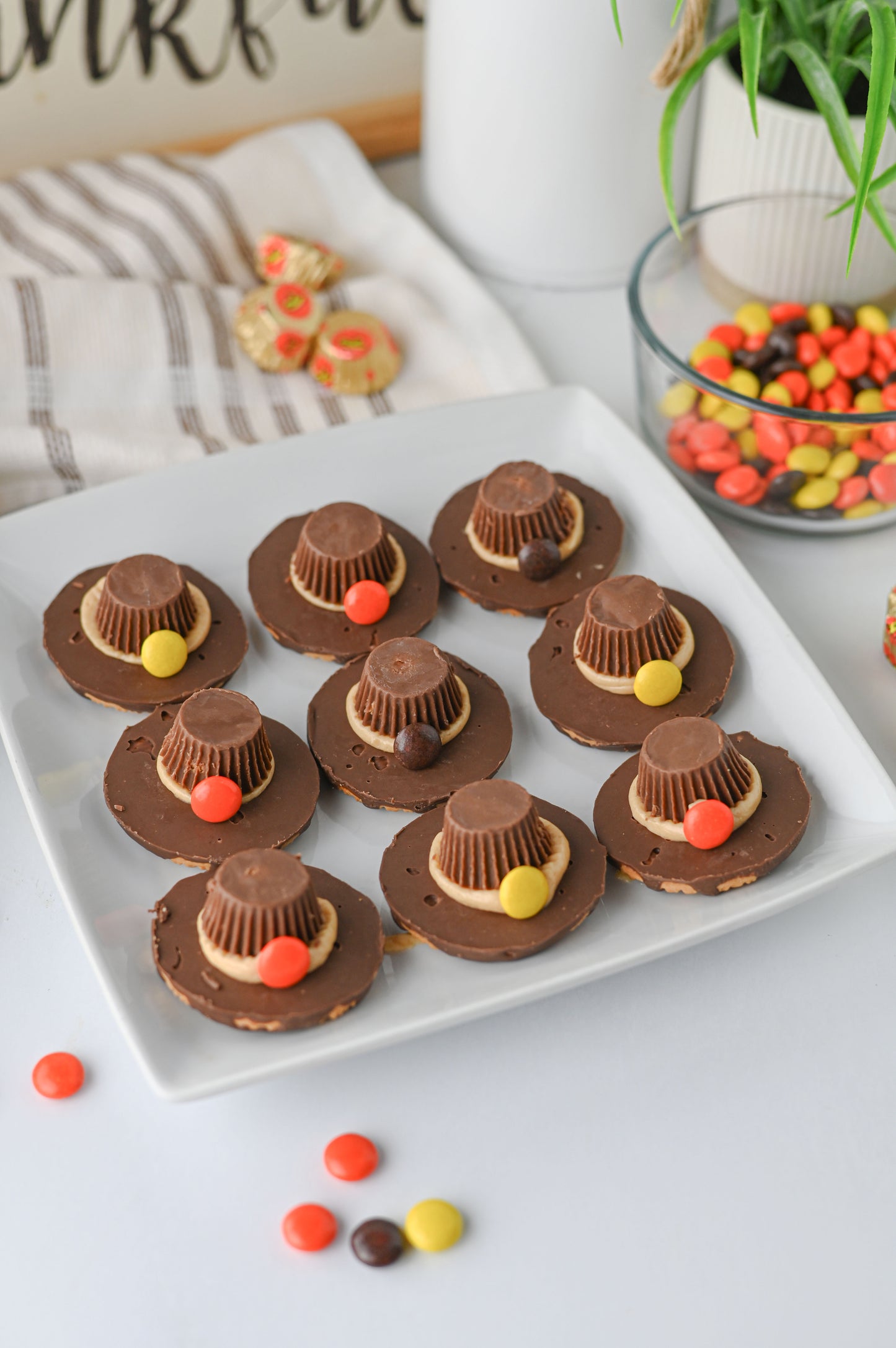 Pilgrim Hat Cookies Set #2