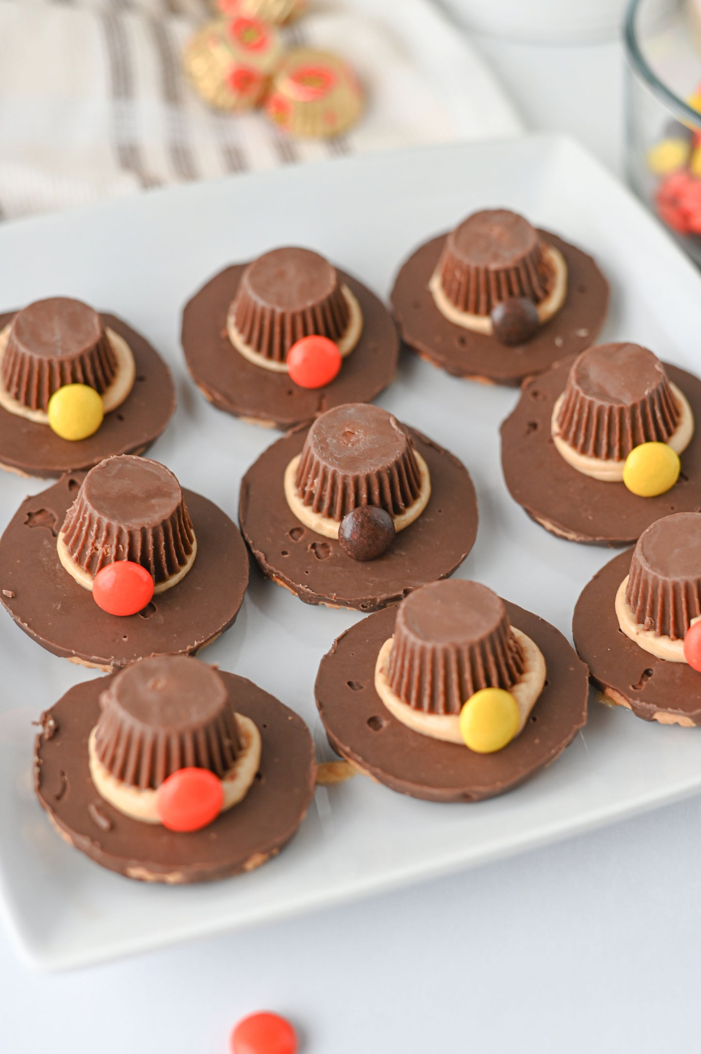 Pilgrim Hat Cookies Set #2