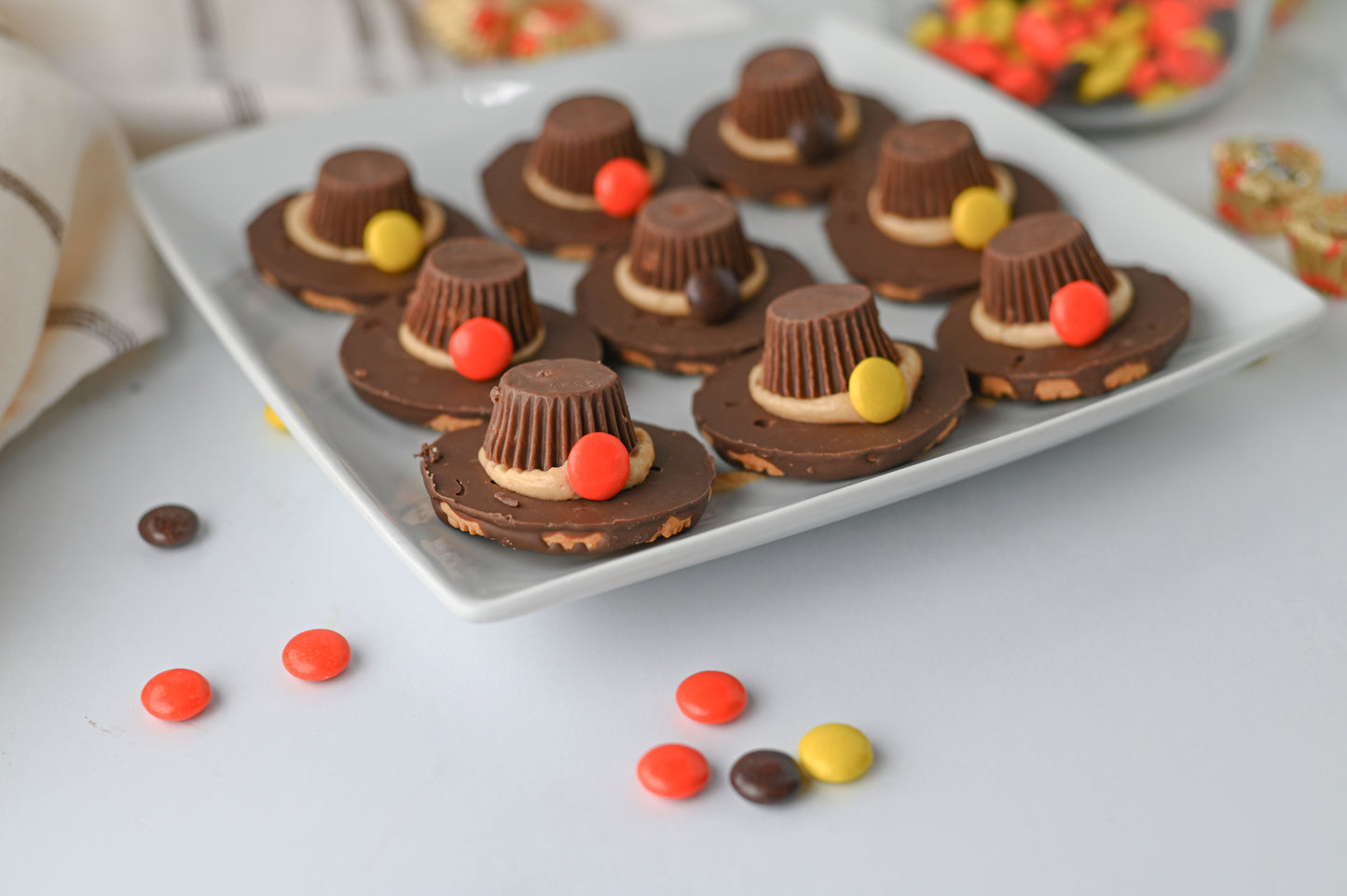 Pilgrim Hat Cookies Set #2