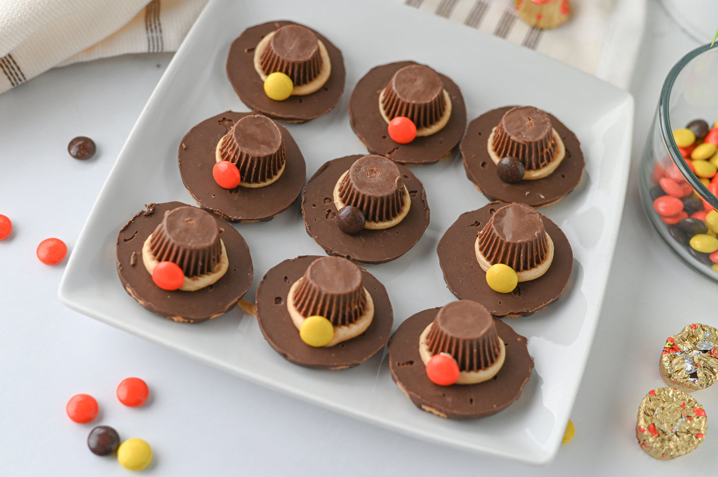 Pilgrim Hat Cookies Set #2