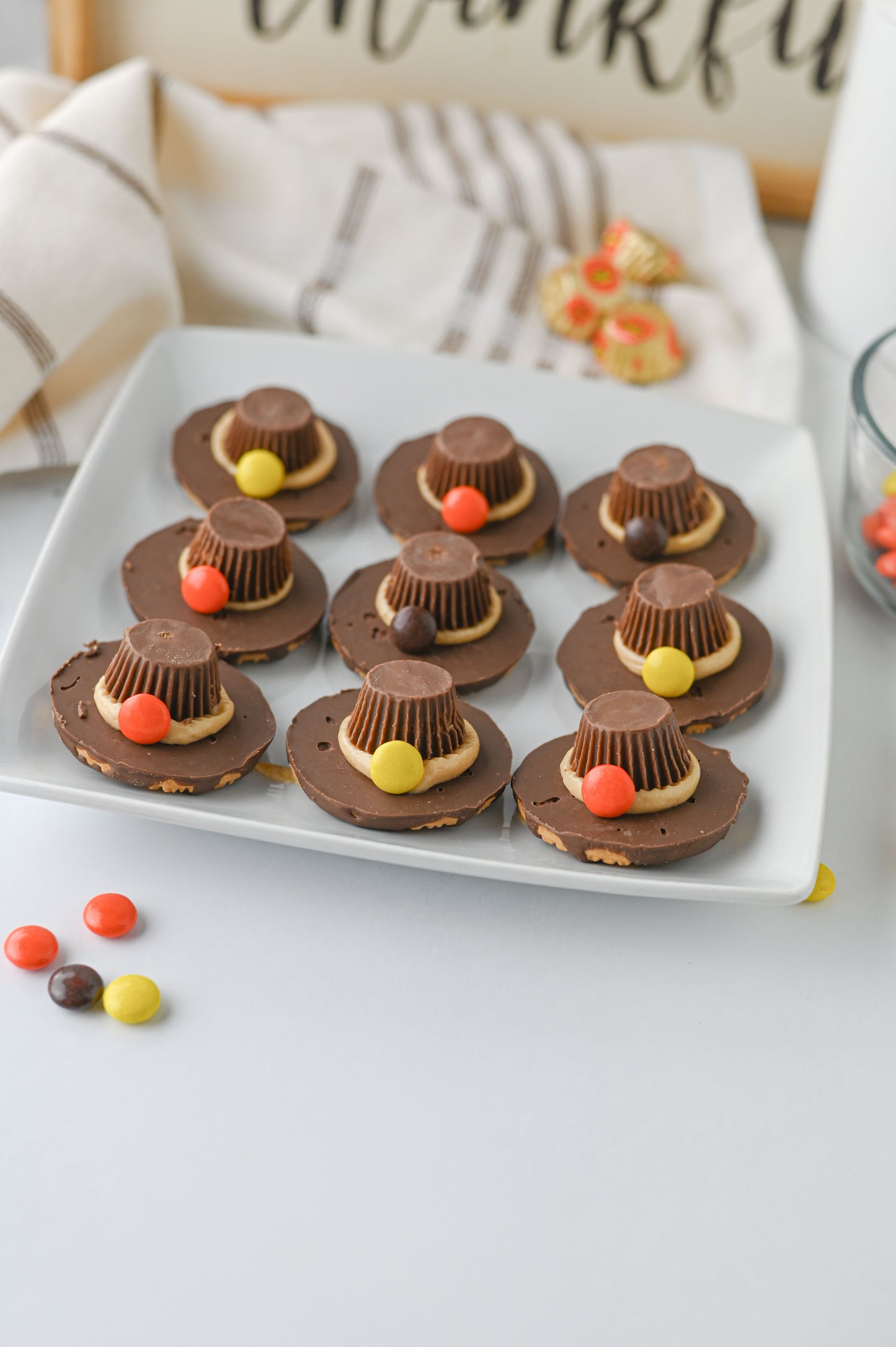 Pilgrim Hat Cookies Set #2
