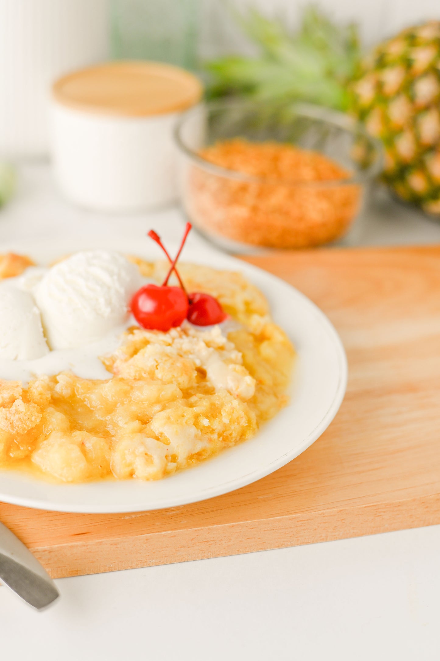 Pineapple Dump Cake Set #2