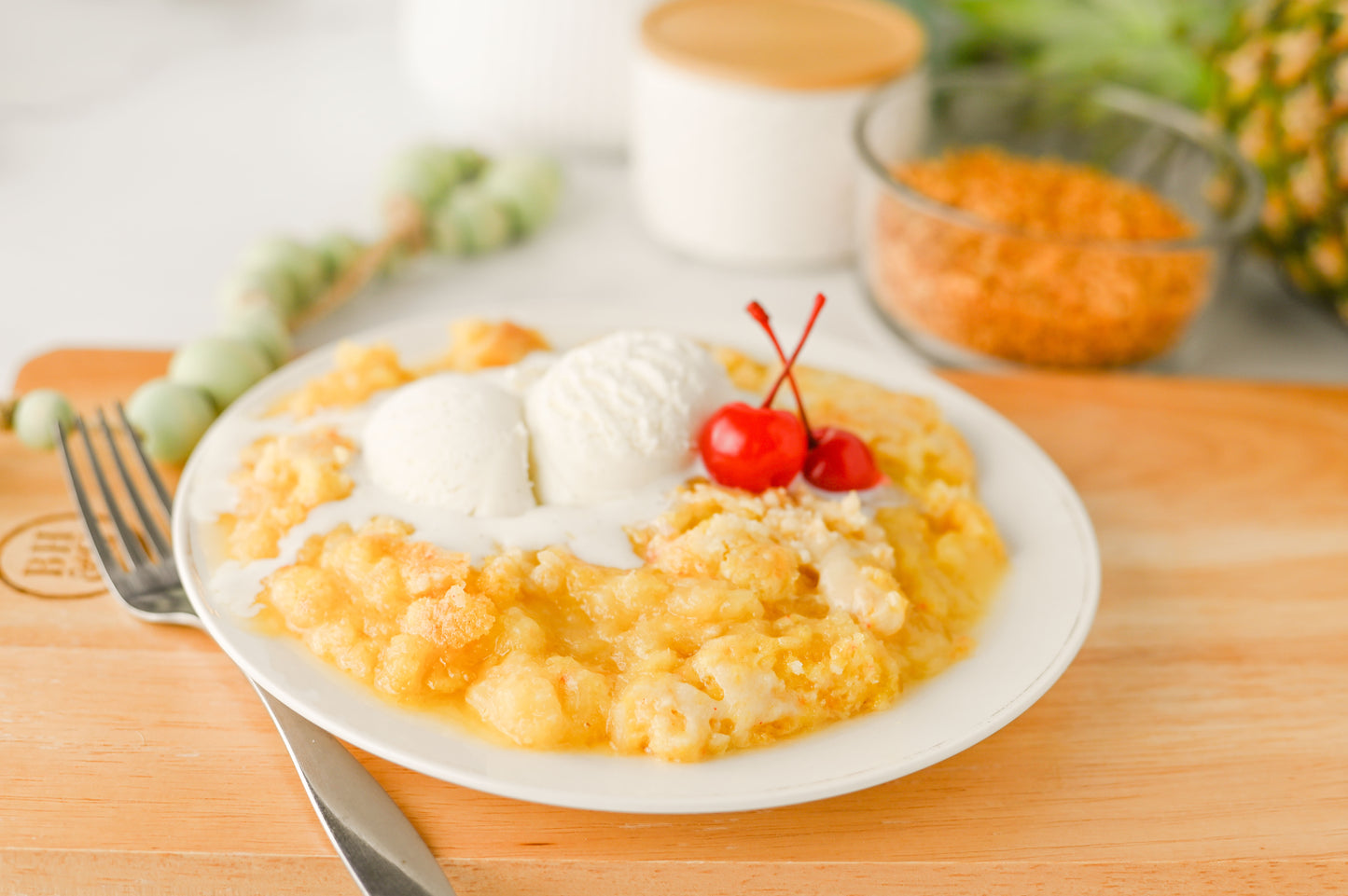 Pineapple Dump Cake Set #2