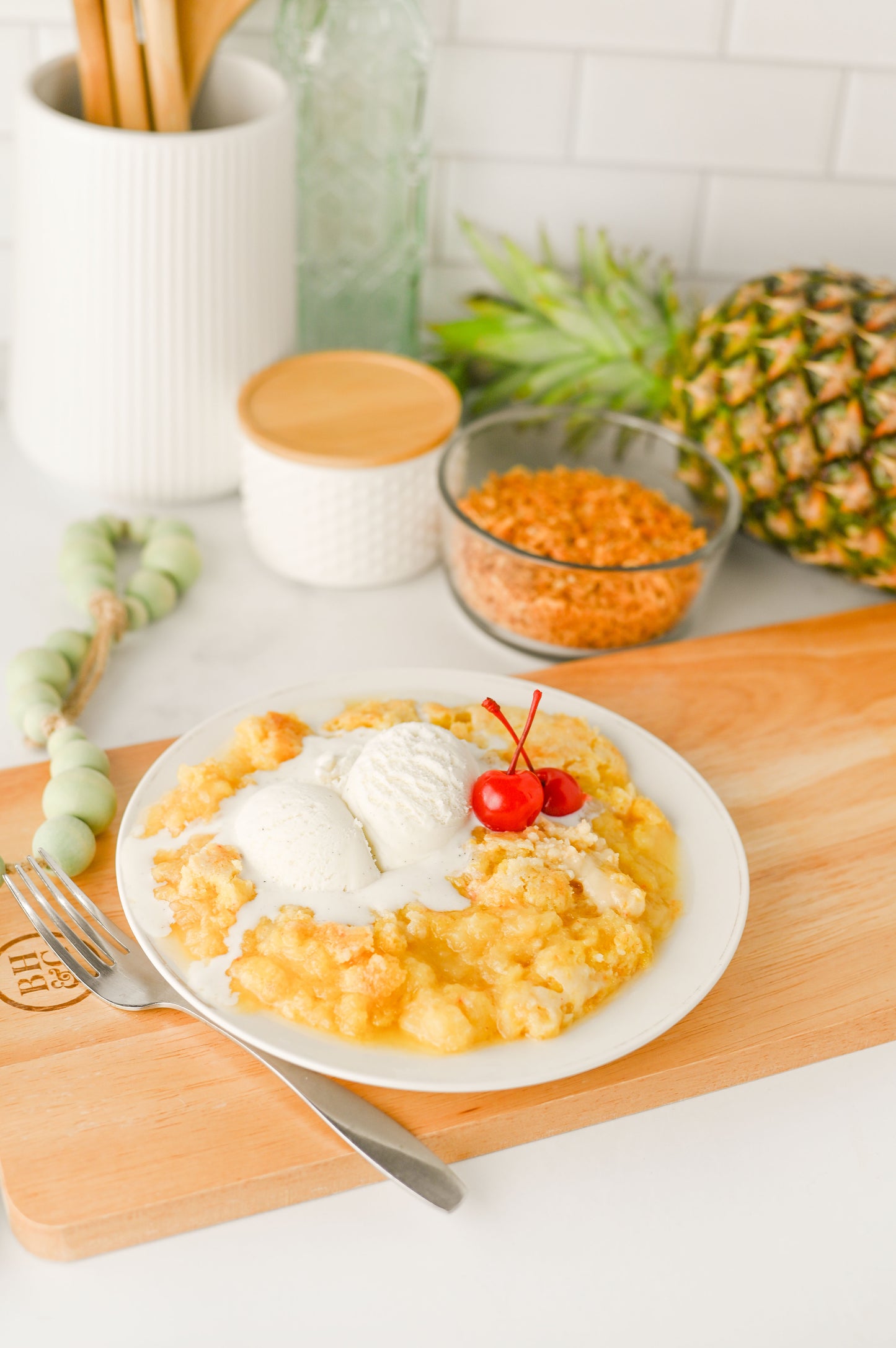 Pineapple Dump Cake Set #2
