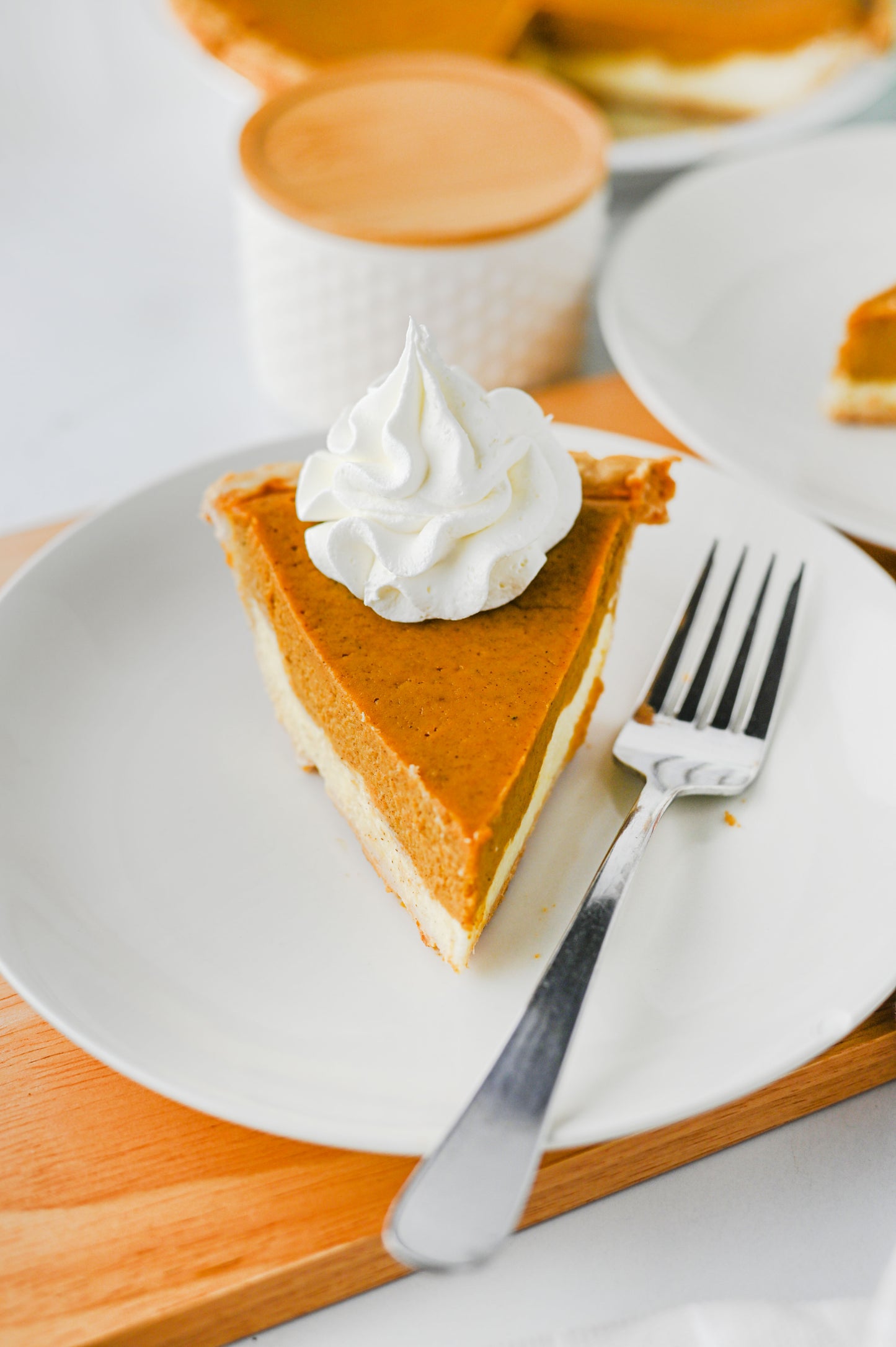 Pumpkin Cheesecake Pie Set #2