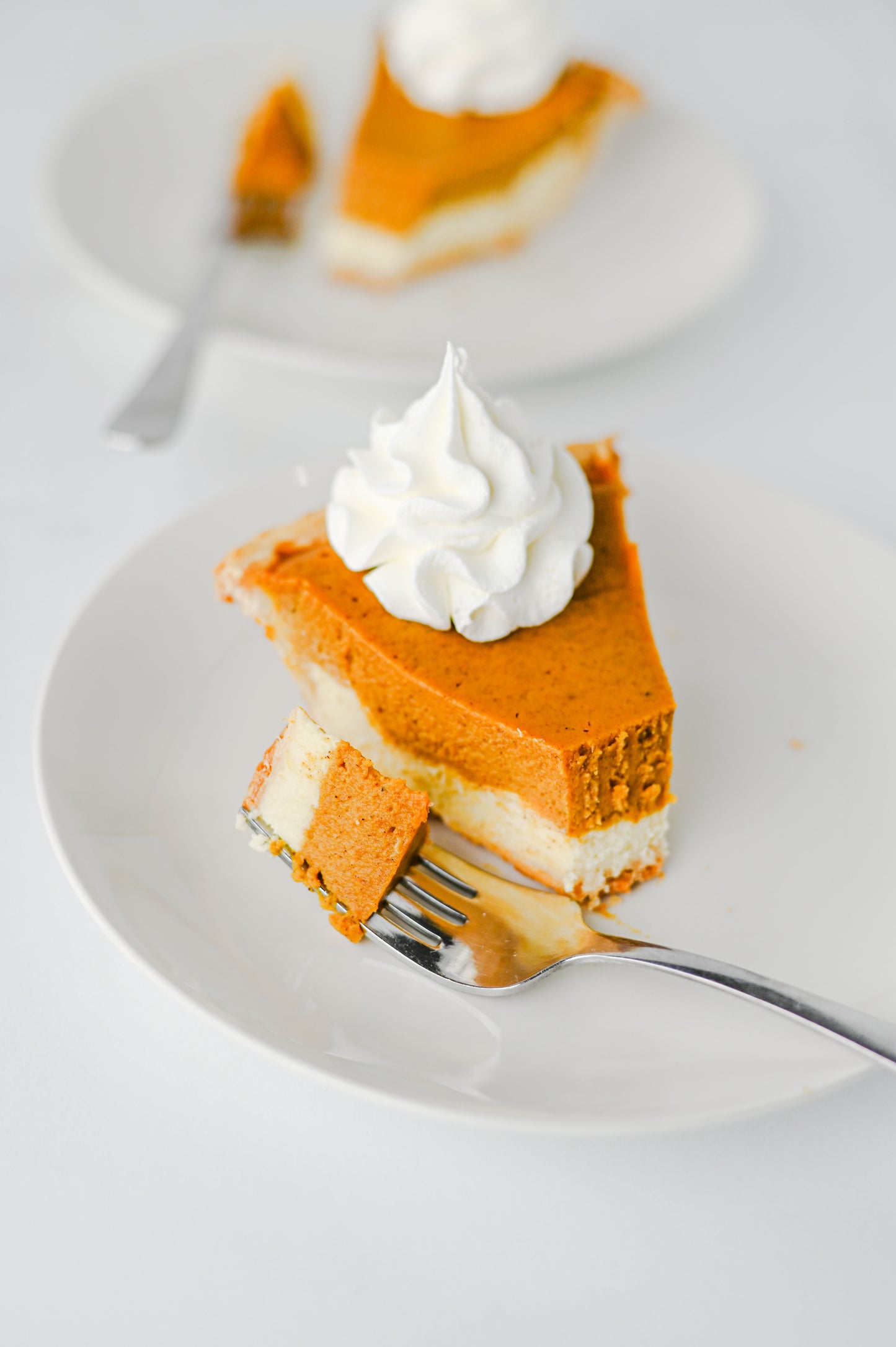 Pumpkin Cheesecake Pie Set #2