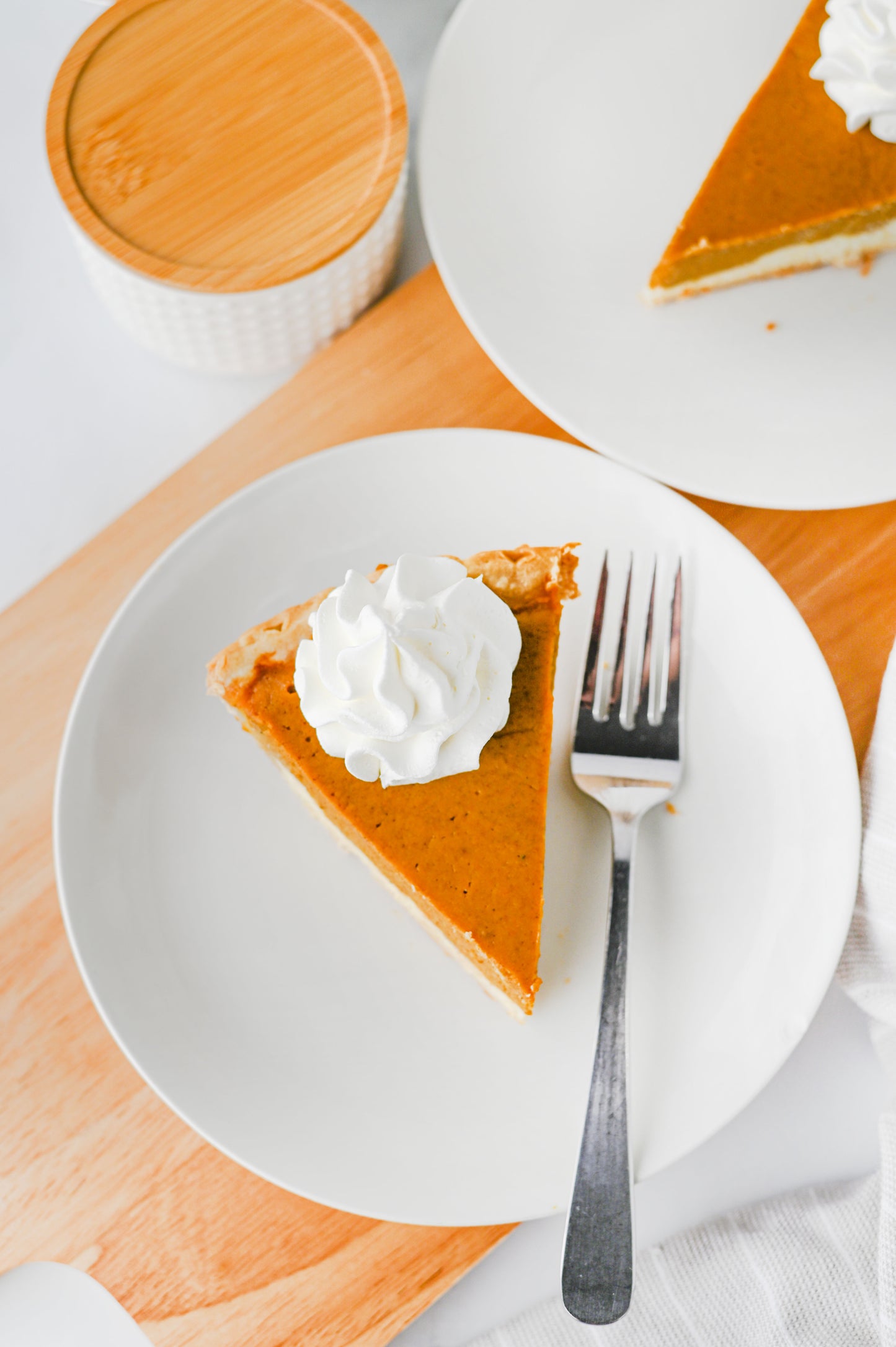 Pumpkin Cheesecake Pie Set #2