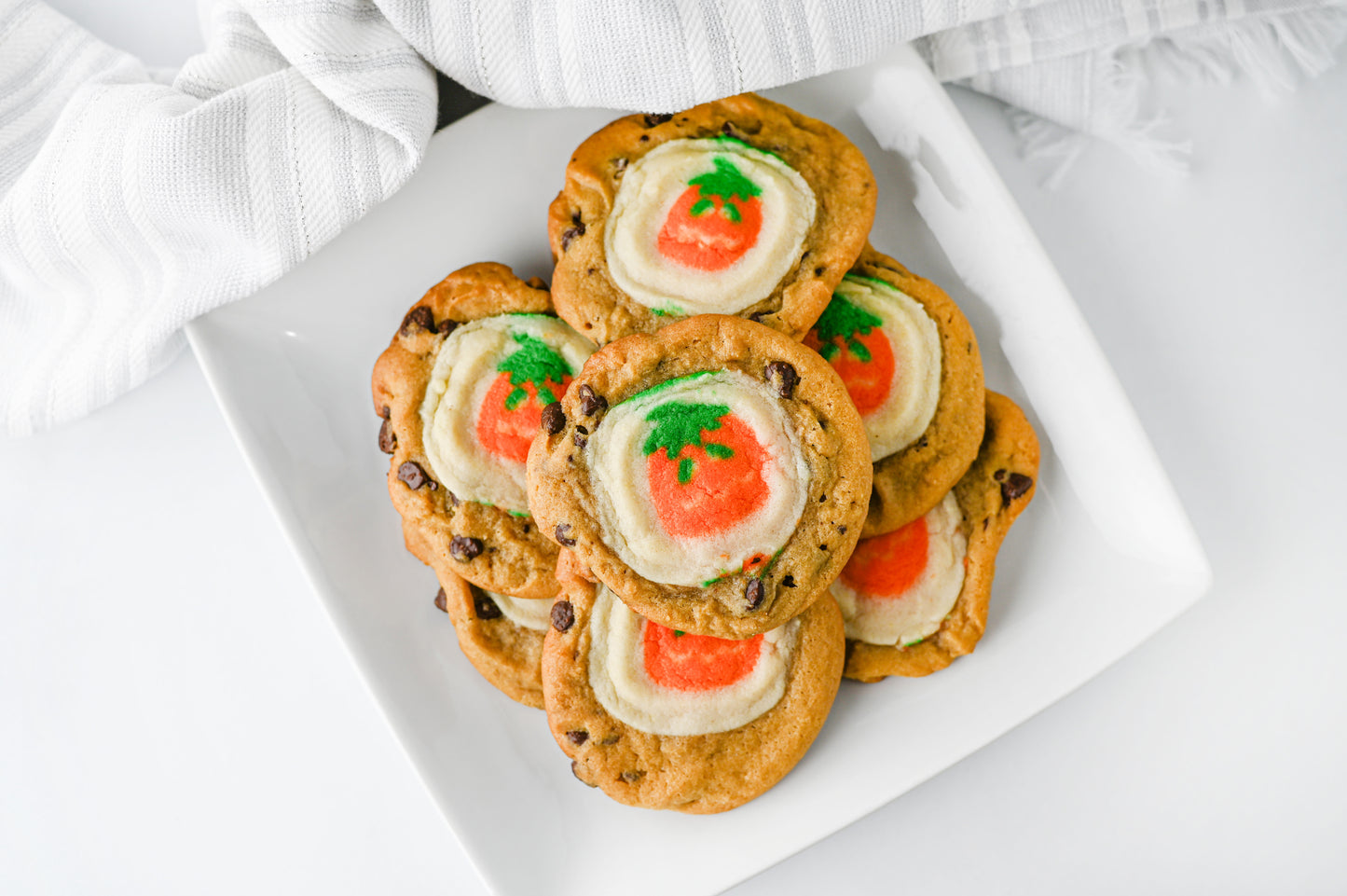 Pillsbury Pumpkin Shaped/Chocolate Chip Cookies Set #2