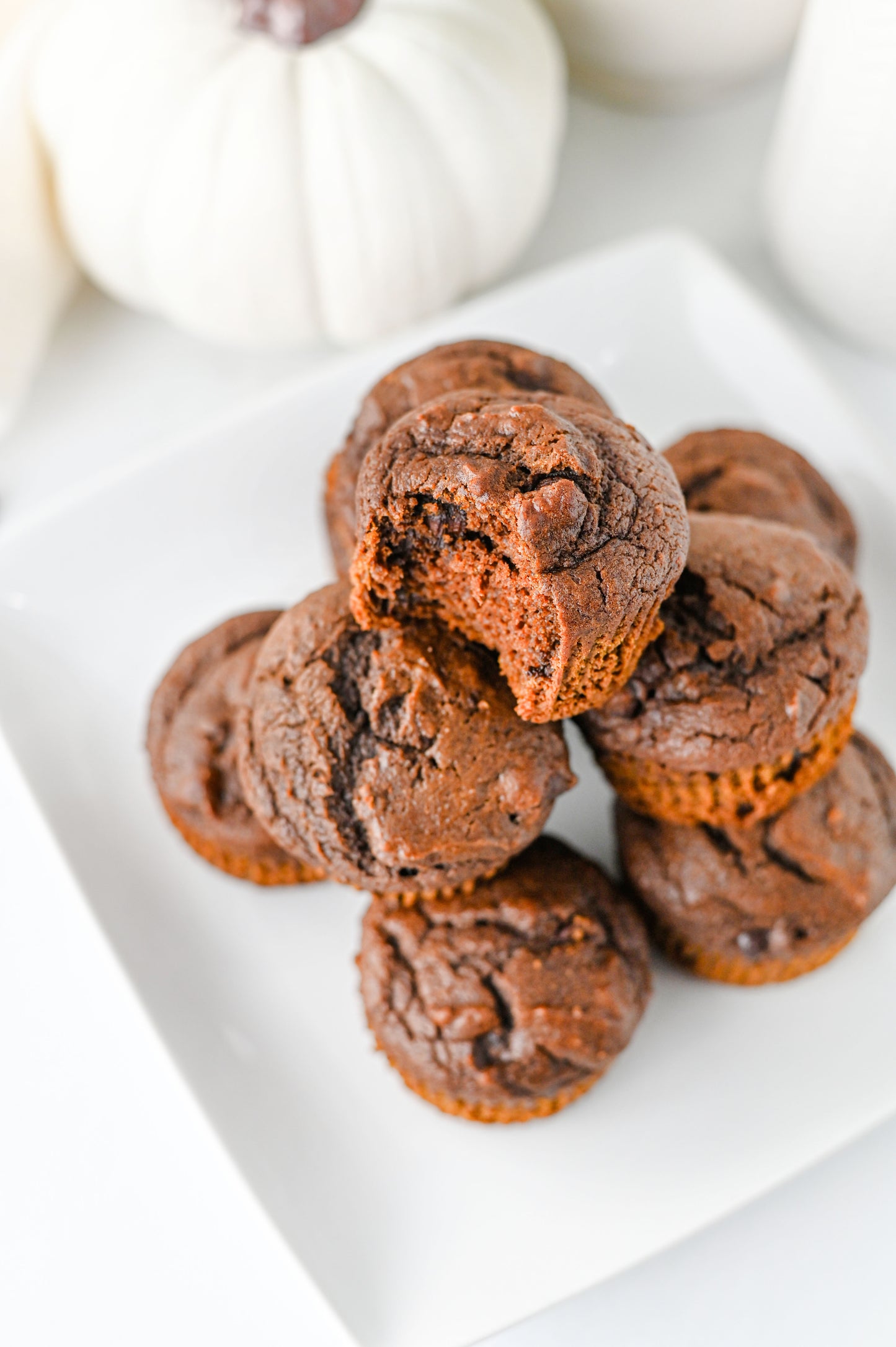 Pumpkin Chocolate Muffins Set #2