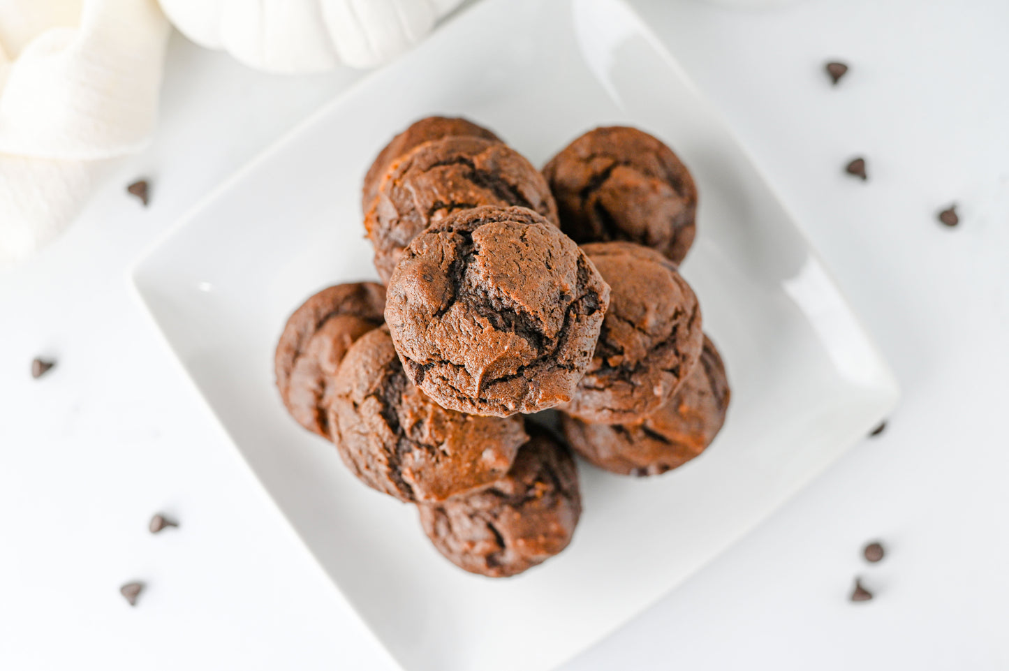 Pumpkin Chocolate Muffins Set #2