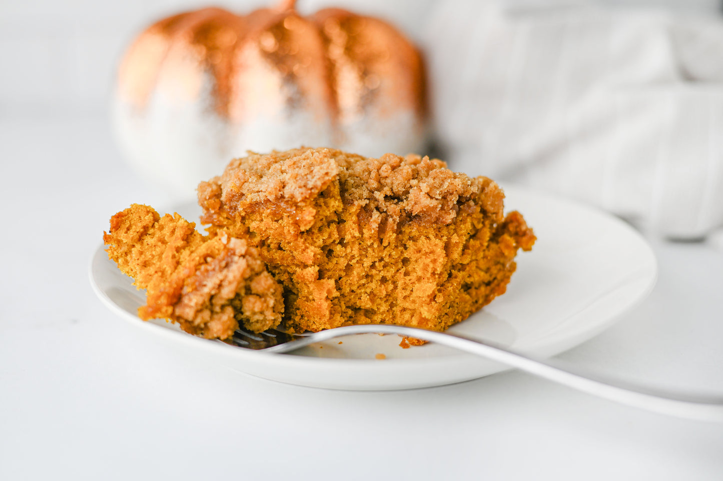 Pumpkin Coffee Cake Set #2