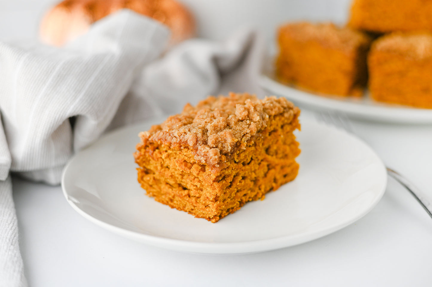 Pumpkin Coffee Cake Set #2
