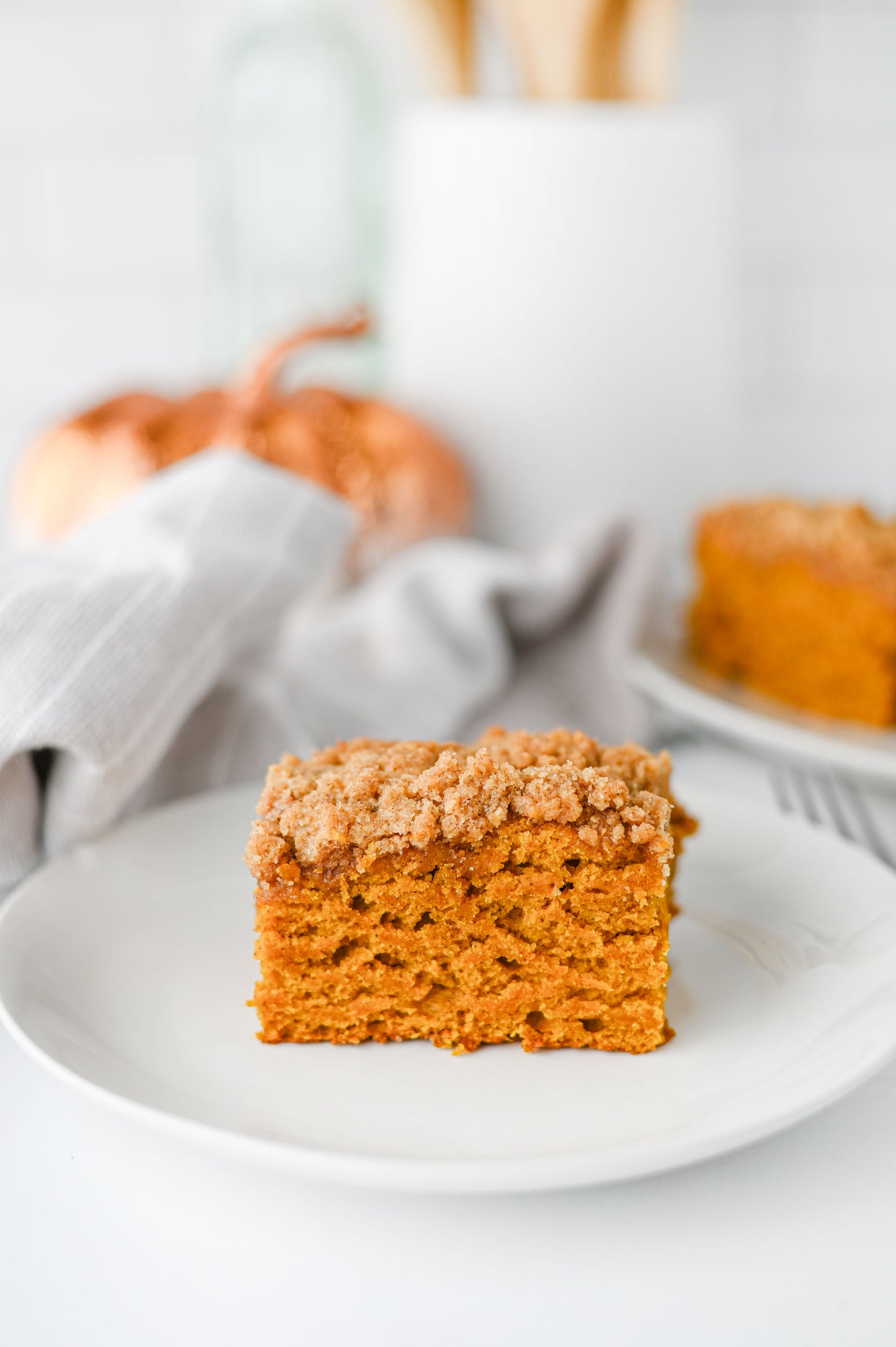 Pumpkin Coffee Cake Set #2