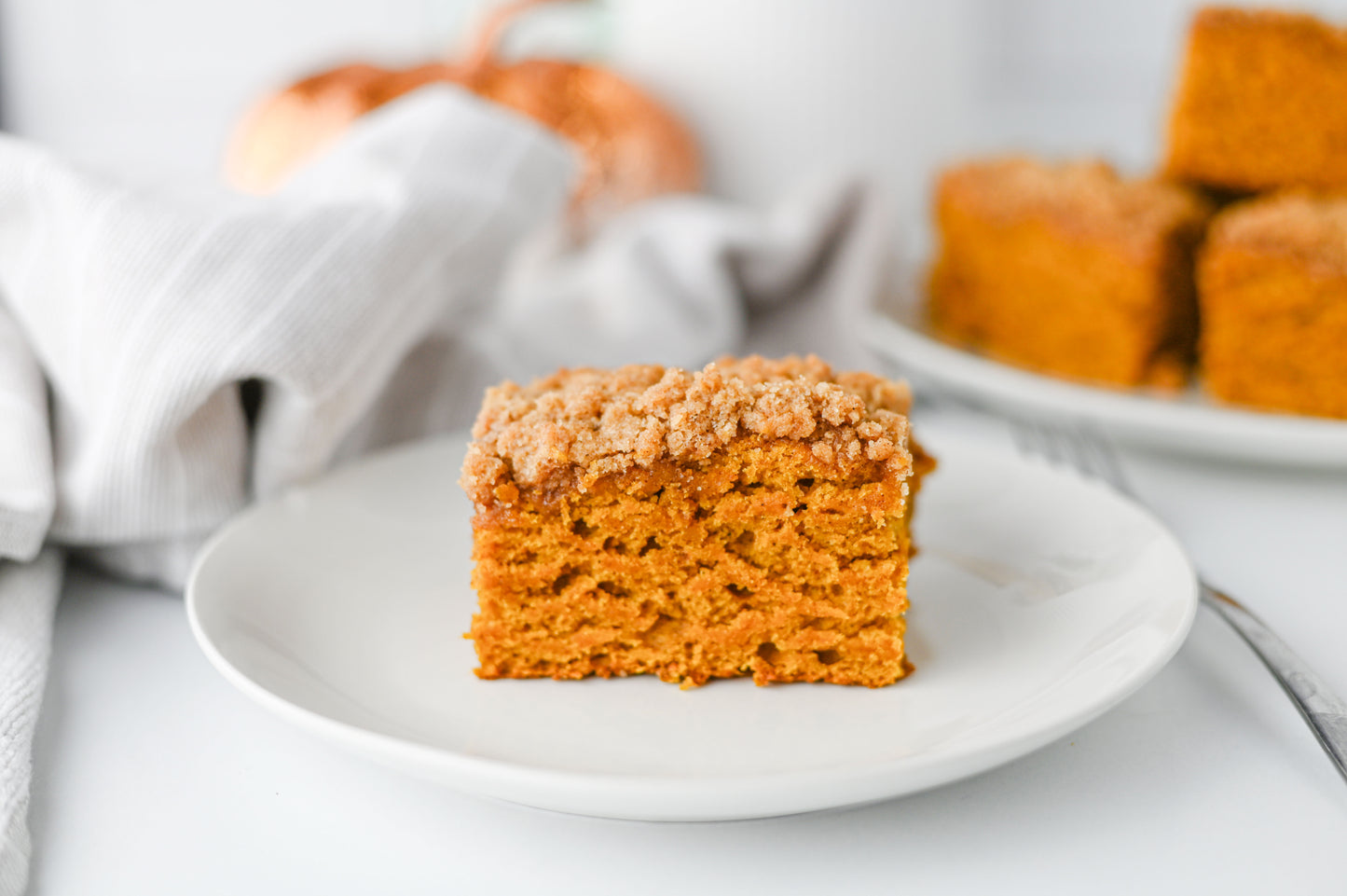 Pumpkin Coffee Cake Set #2