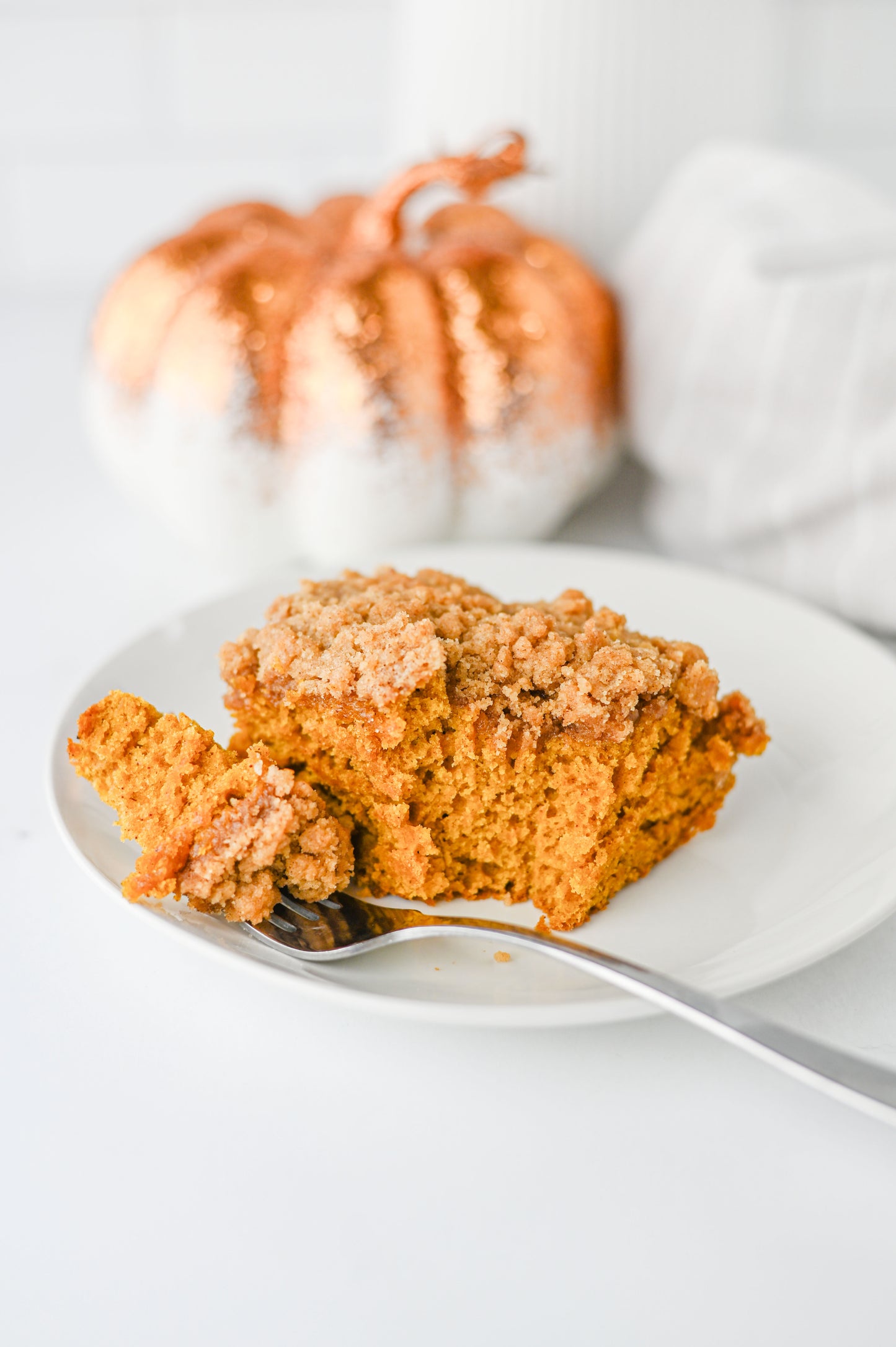 Pumpkin Coffee Cake Set #2