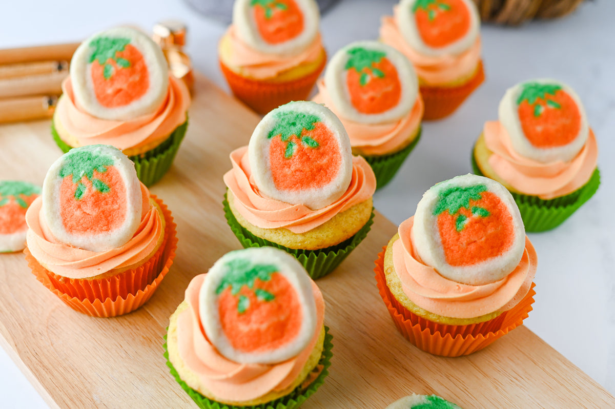 Pumpkin Cookie Cupcakes