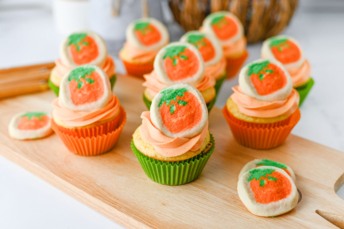 Pumpkin Cookie Cupcakes