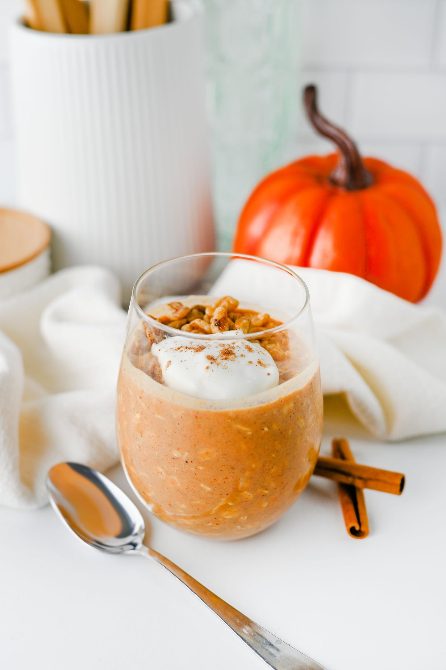 Pumpkin Overnight Oats Set #2