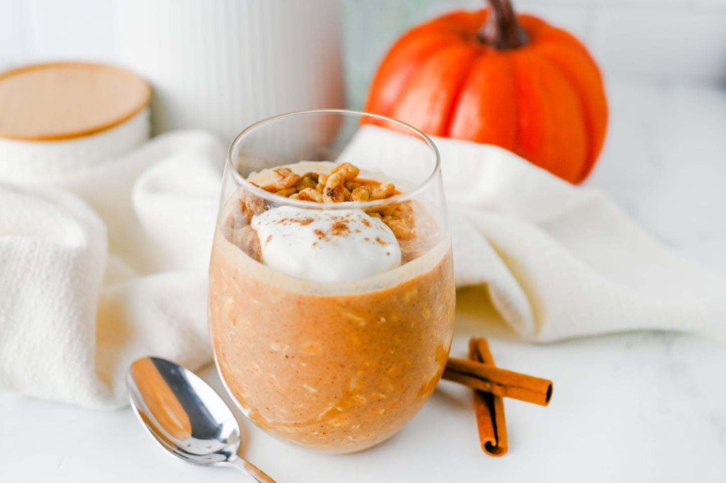 Pumpkin Overnight Oats Set #2