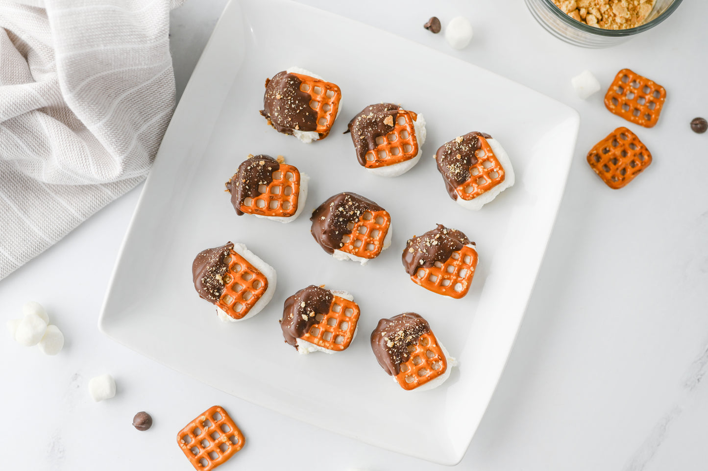 S'mores Pretzel Bites #2