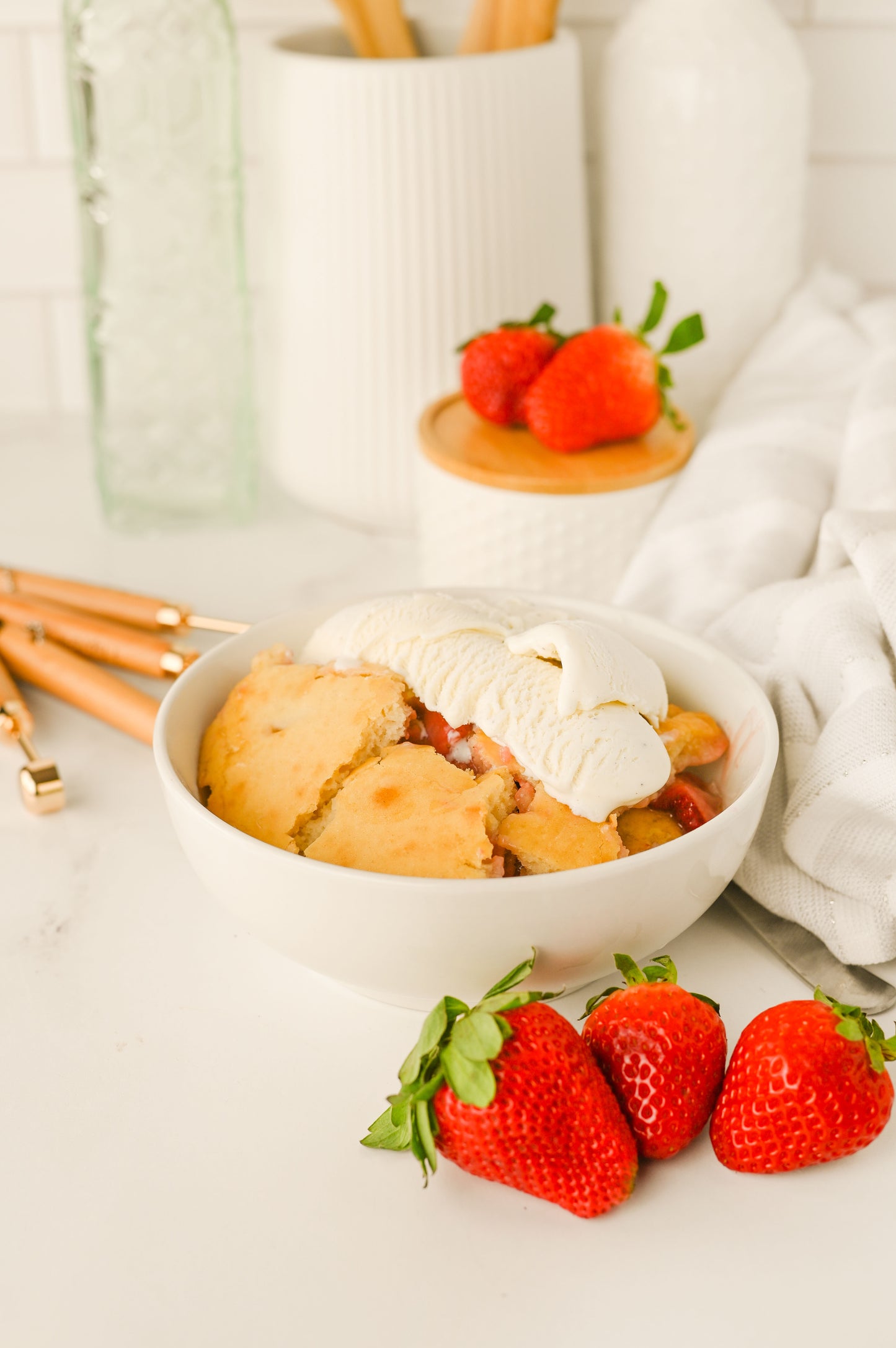 Strawberry Cobbler Set #2