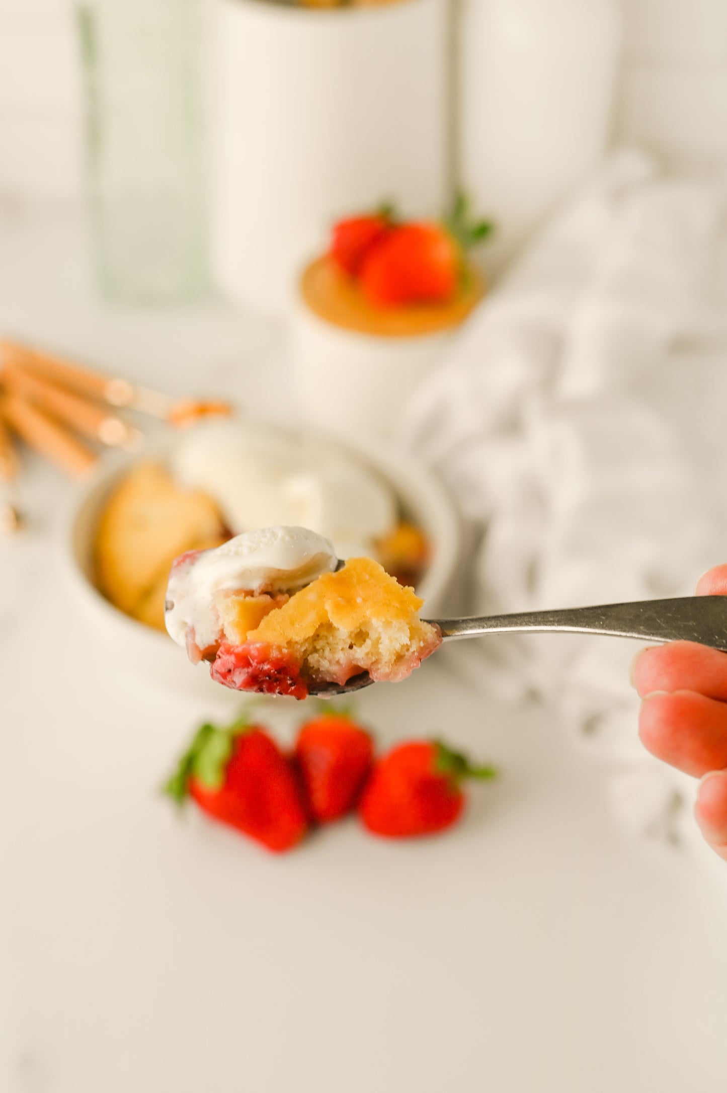 Strawberry Cobbler Set #2