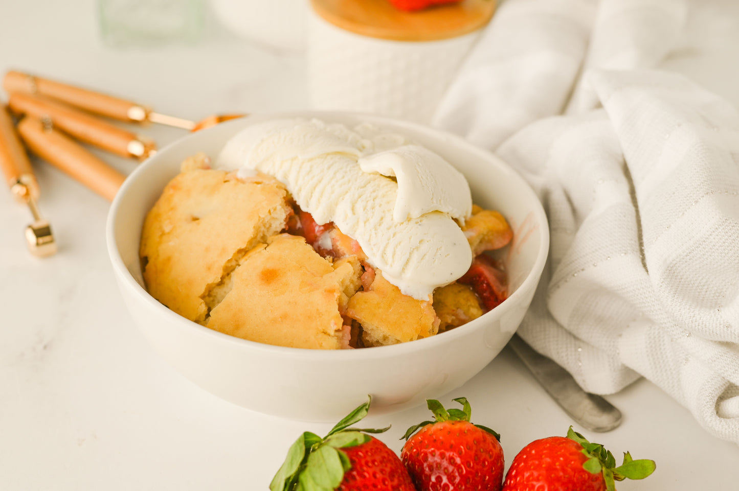 Strawberry Cobbler Set #2