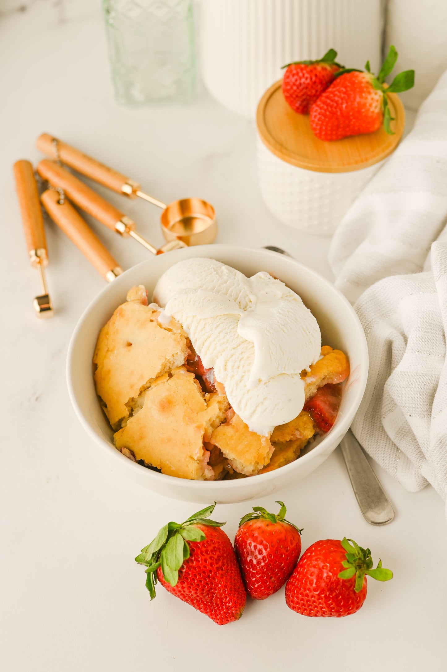Strawberry Cobbler Set #2