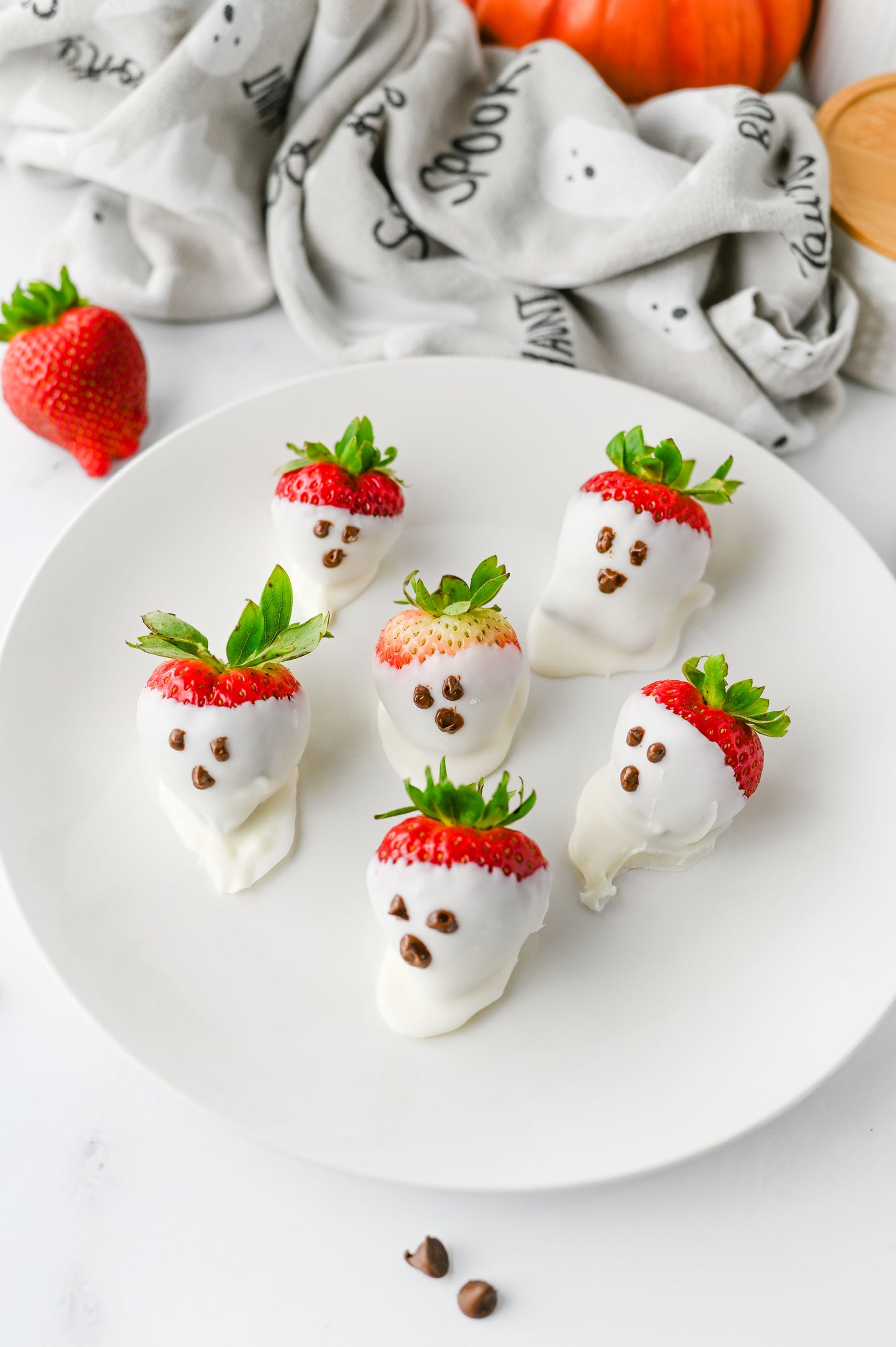 Strawberry Ghosts Set #2