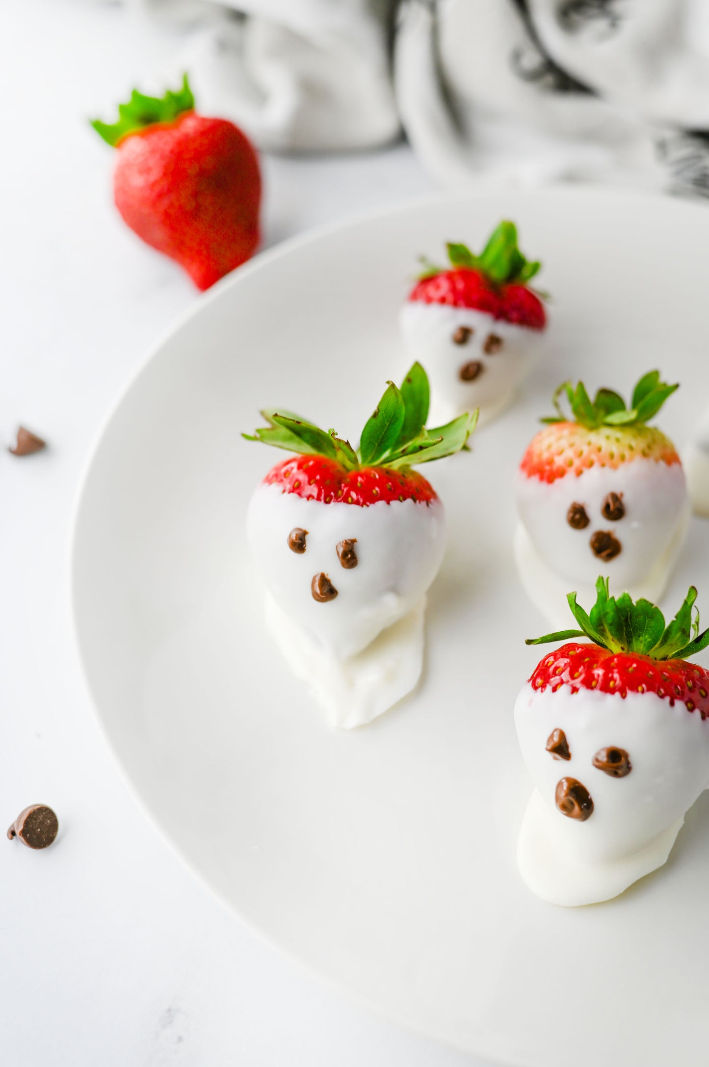 Strawberry Ghosts Set #2