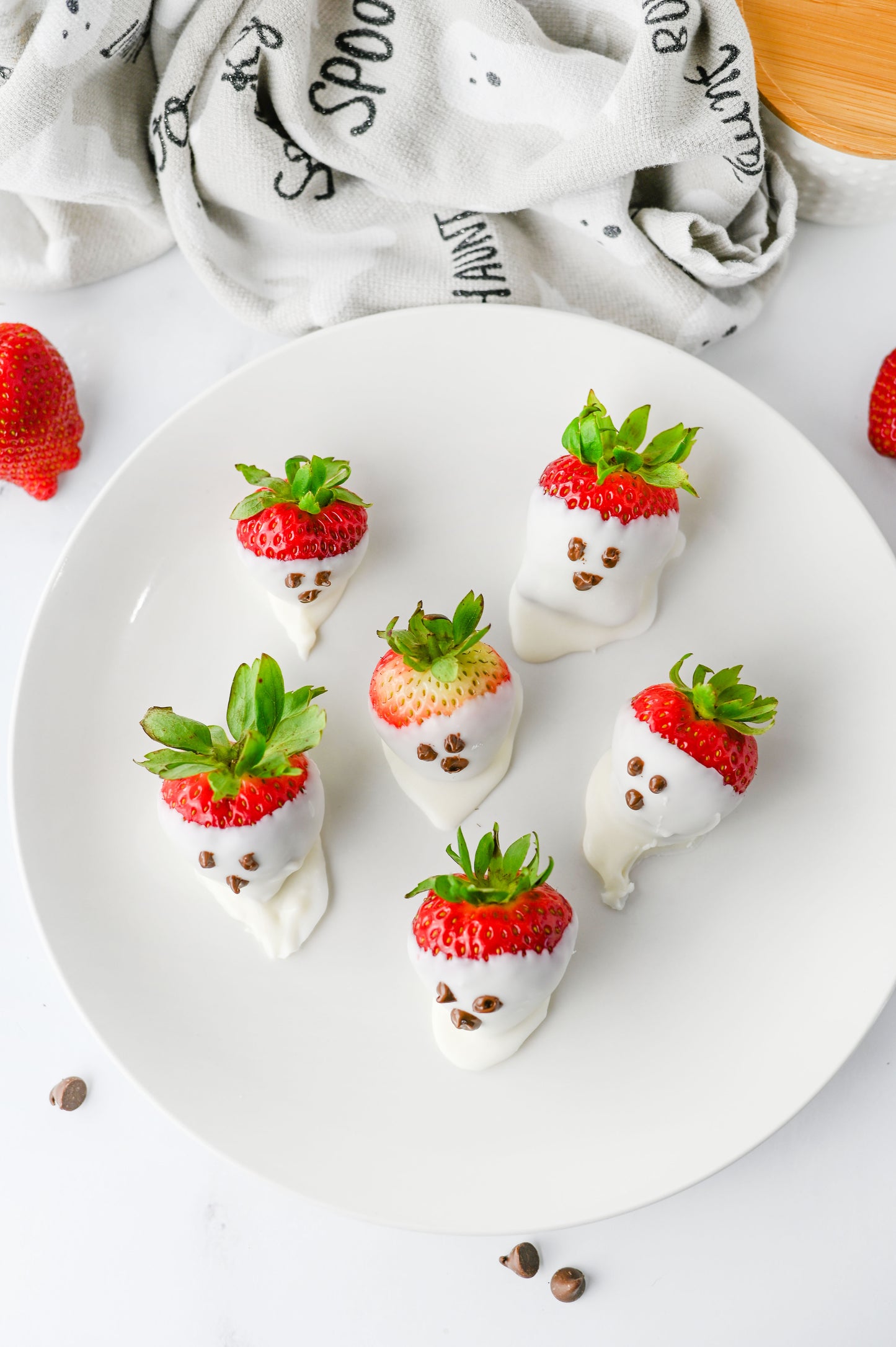 Strawberry Ghosts Set #2