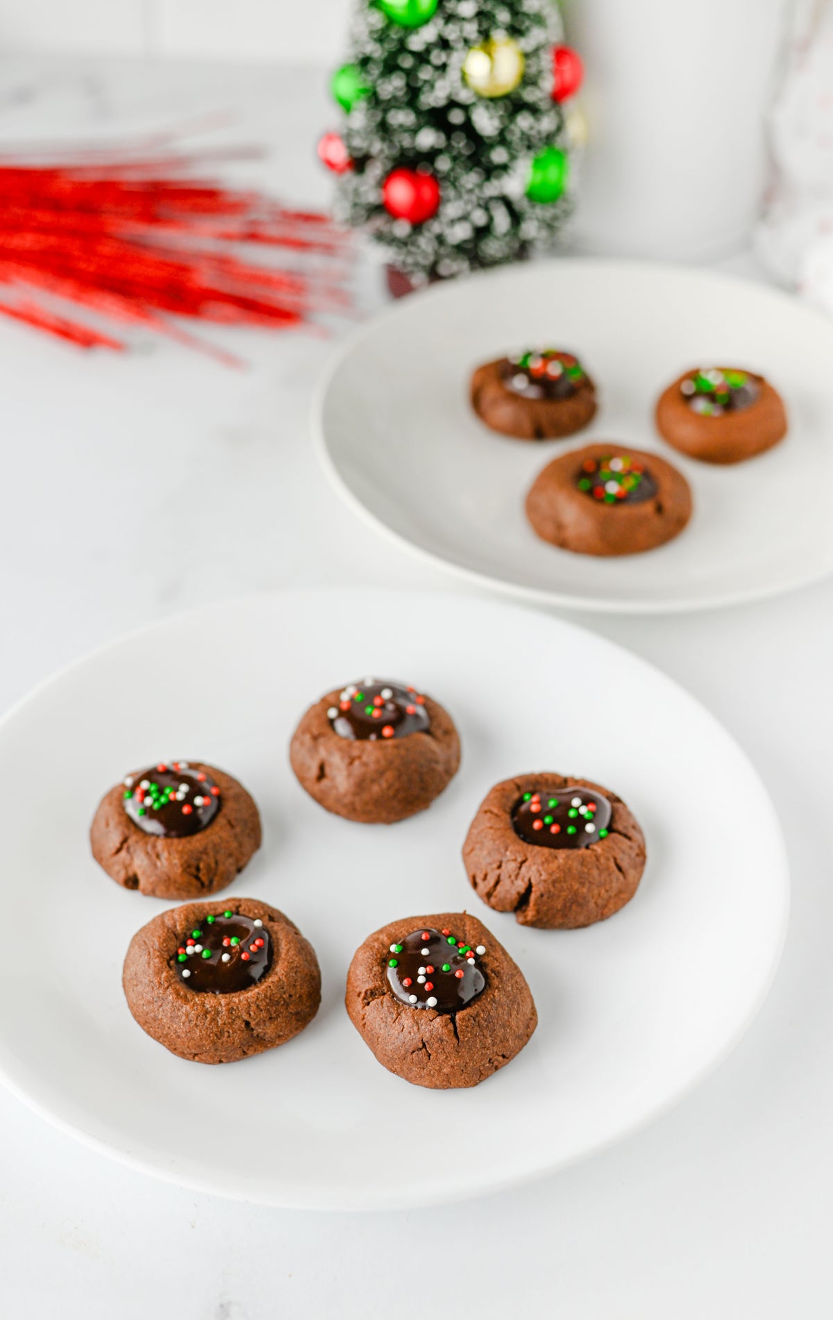 Chocolate Thumbprint Cookies Set #2