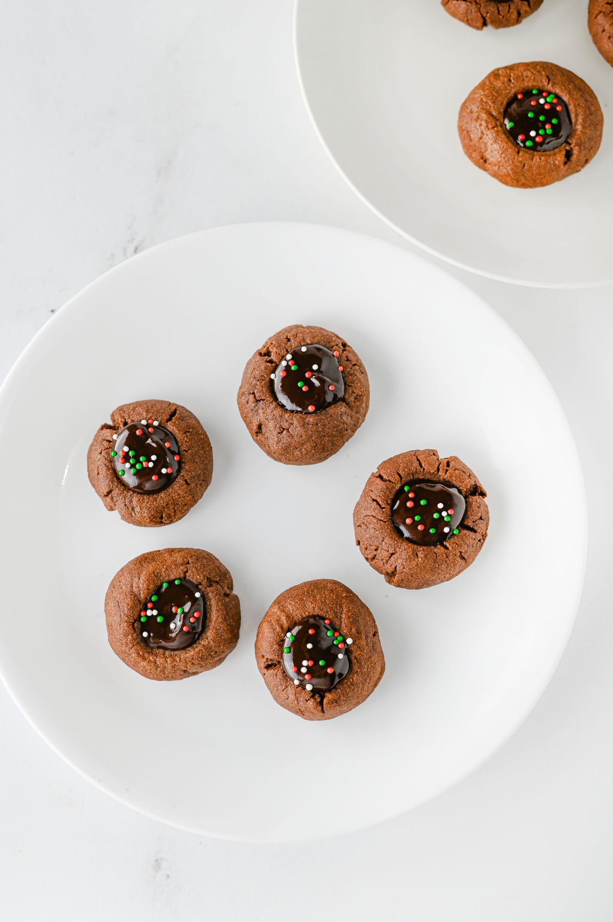 Chocolate Thumbprint Cookies Set #2